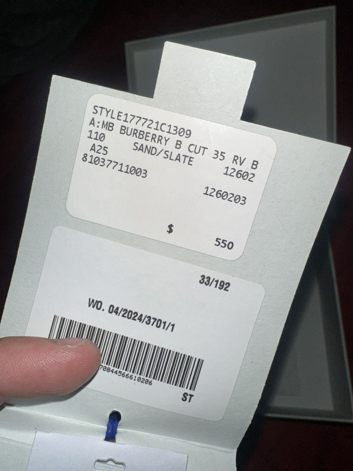 Burberry Burberry belt Size 40 - 4 Thumbnail