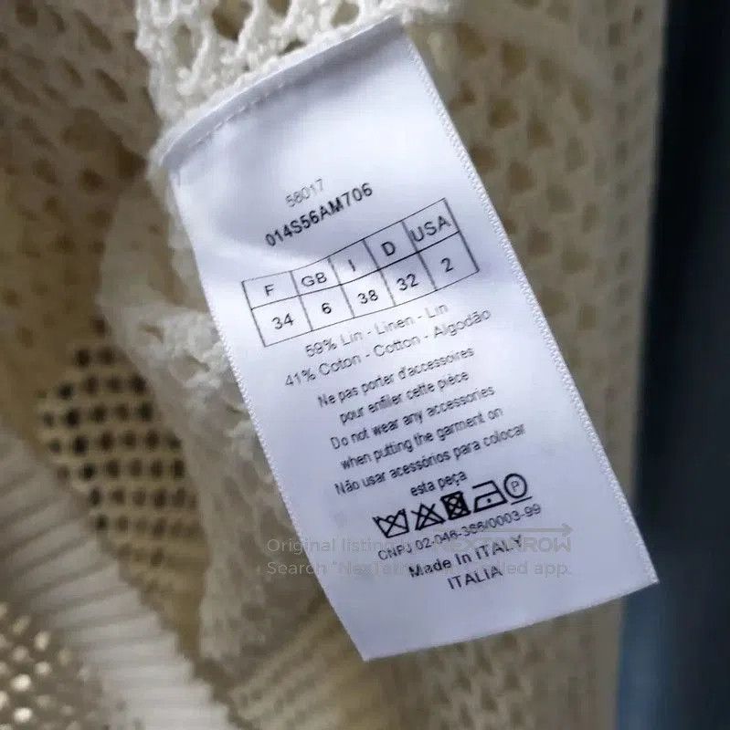 Dior Dior Ivory Wool Knit Pullover Sweater . Size S / US 4 / IT 40 - 3 Thumbnail