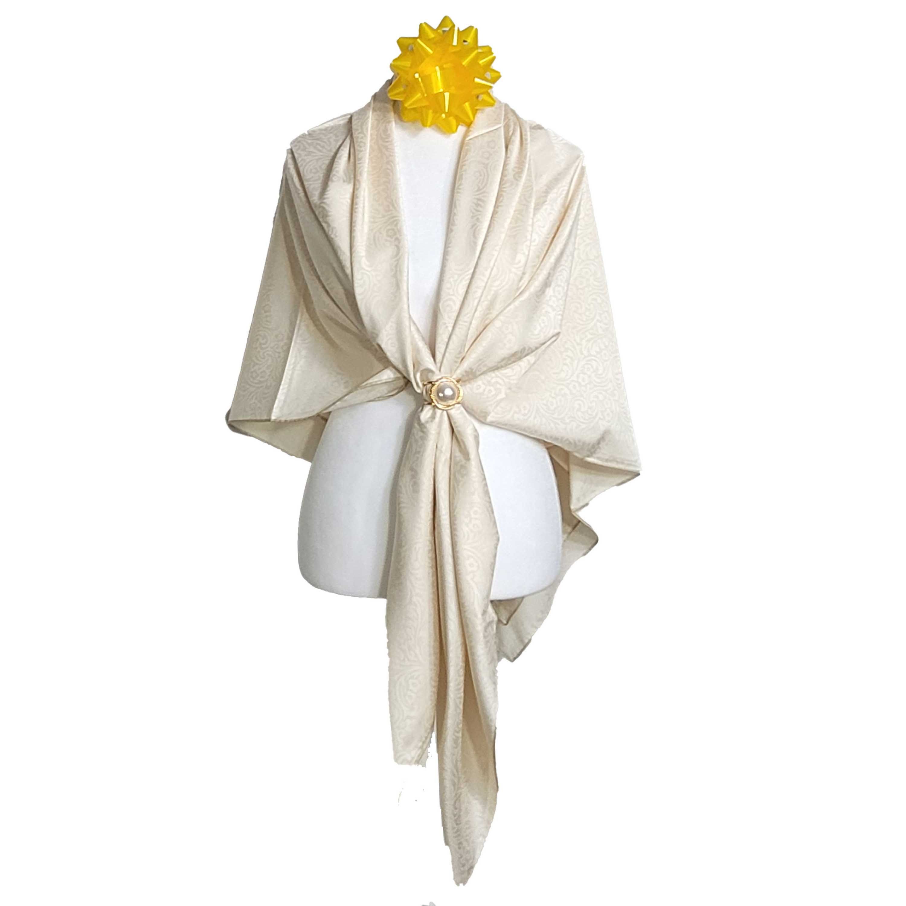 Other NWT Double Sided Silk Scarf 52"x52" Large Square Wrap 3218 Size ONE SIZE - 4 Thumbnail