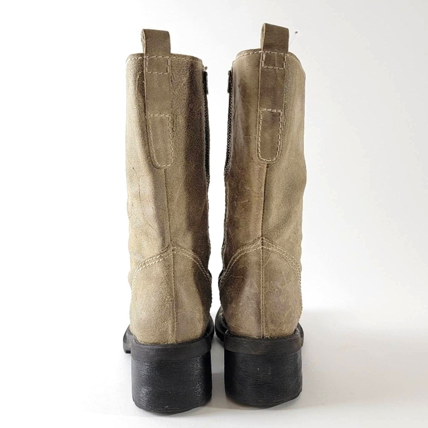 ESPIRIT Vintage 90s Grunge Combat Chunky Platform Boots - 7 Size US 7 / IT 37 - 8 Thumbnail