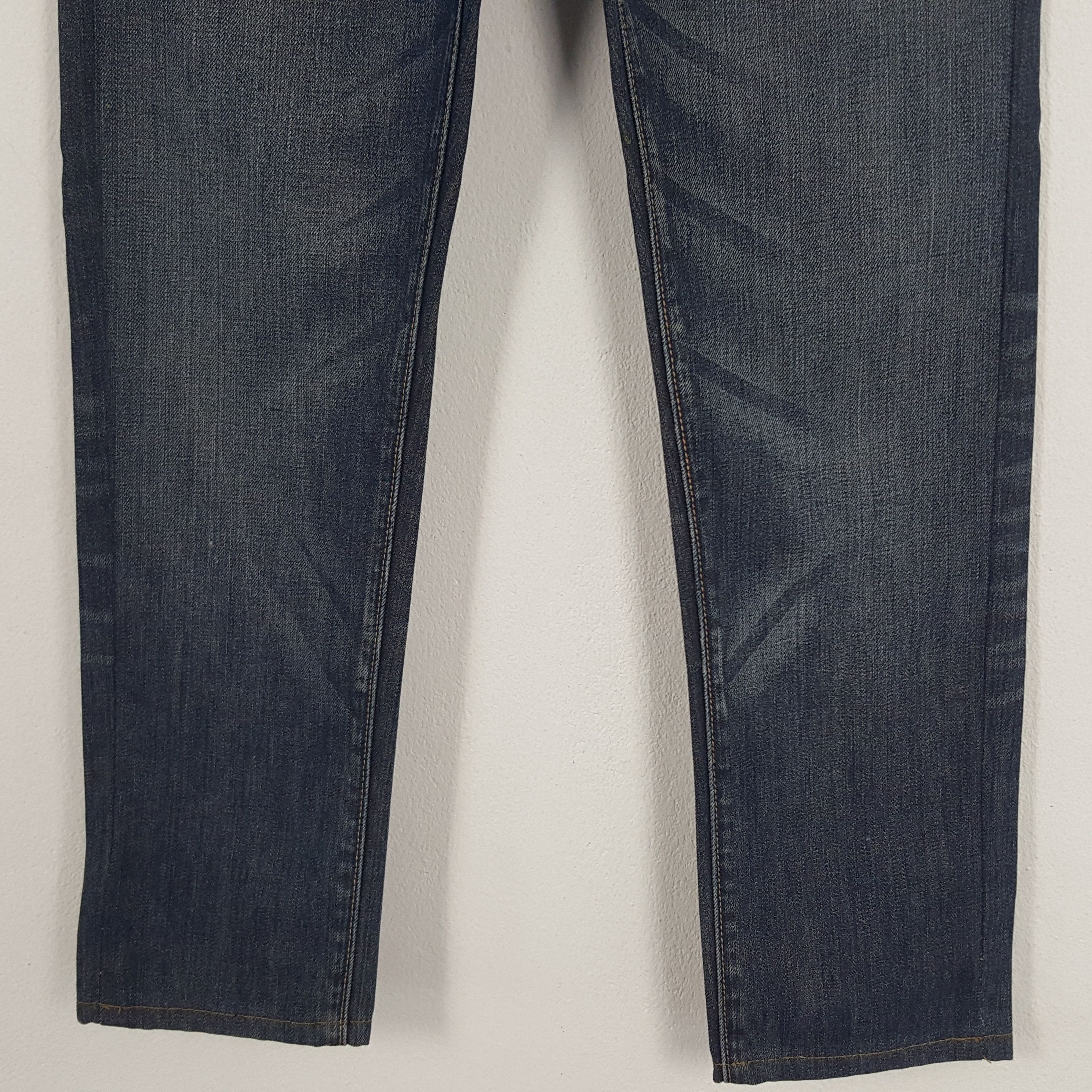 Christian Audigier × Vintage Vintage Christian Audigier Custom Art Logo Denim Jeans Size US 30 / EU 46 - 6 Thumbnail