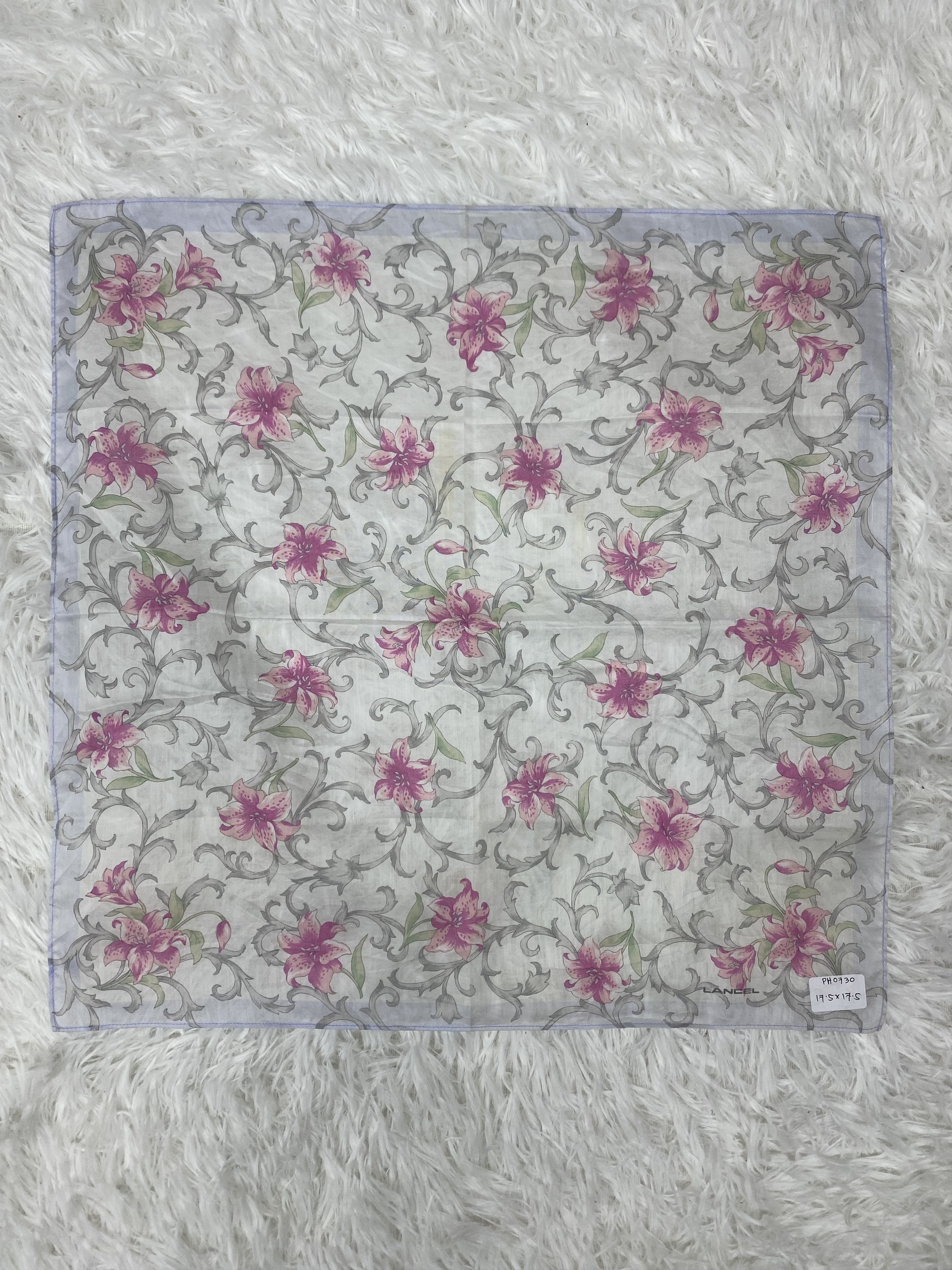 Lancel × Vintage Vintage Lancel Handkerchief Neckerchief PH0730 Size ONE SIZE - 3 Thumbnail