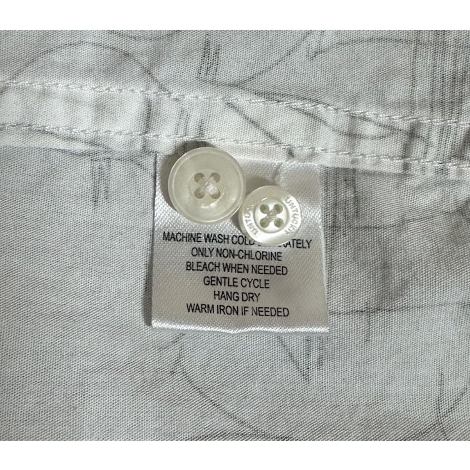 UNTUCKit UNTUCKit White Button Down Shirt Sailboat Nautical M Size US M / EU 48-50 / 2 - 10 Thumbnail