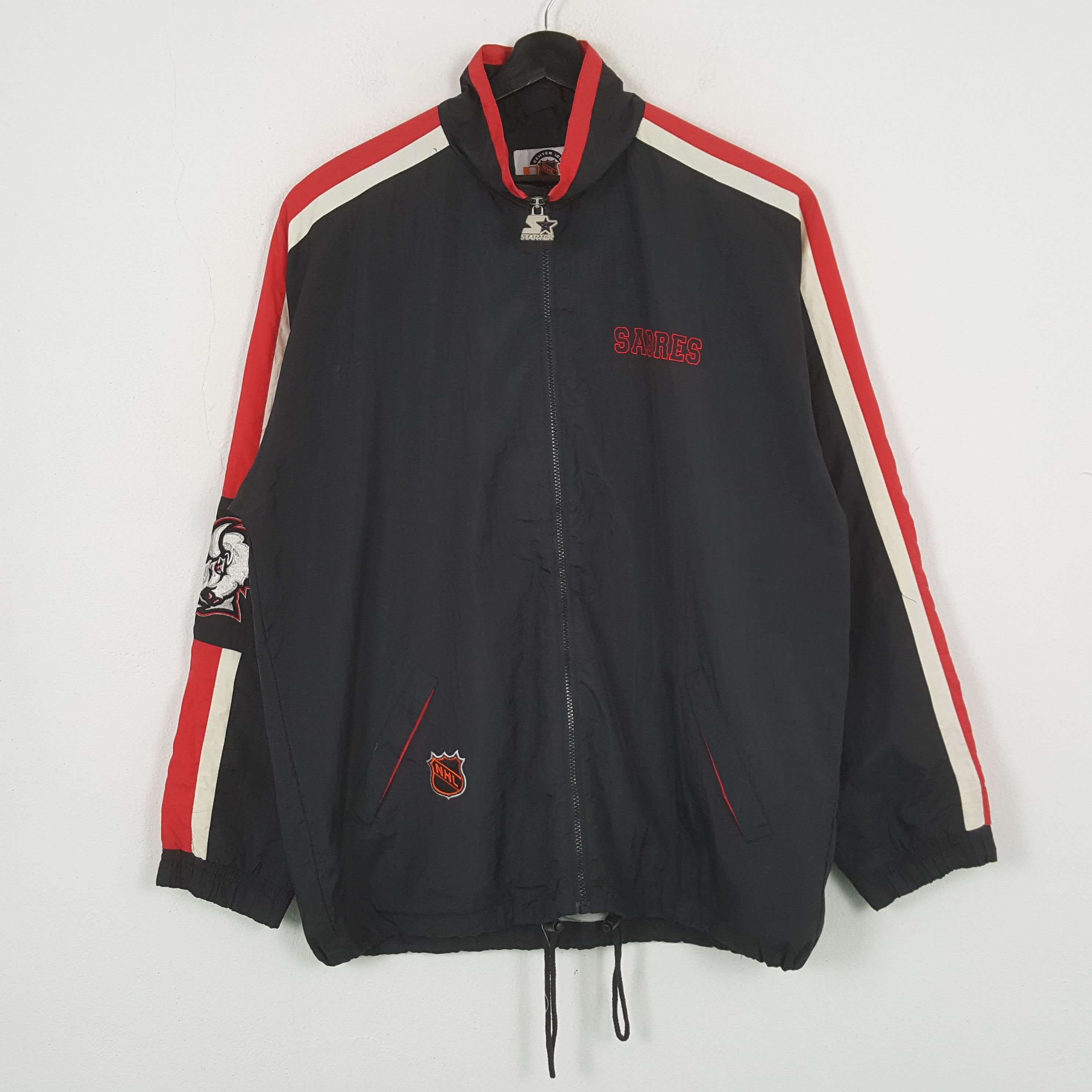NHL × Starter × Vintage Buffalo Sabres Ice Hockey Team NHL Starter Jacket Size US XXL / EU 58 / 5 - 3 Thumbnail