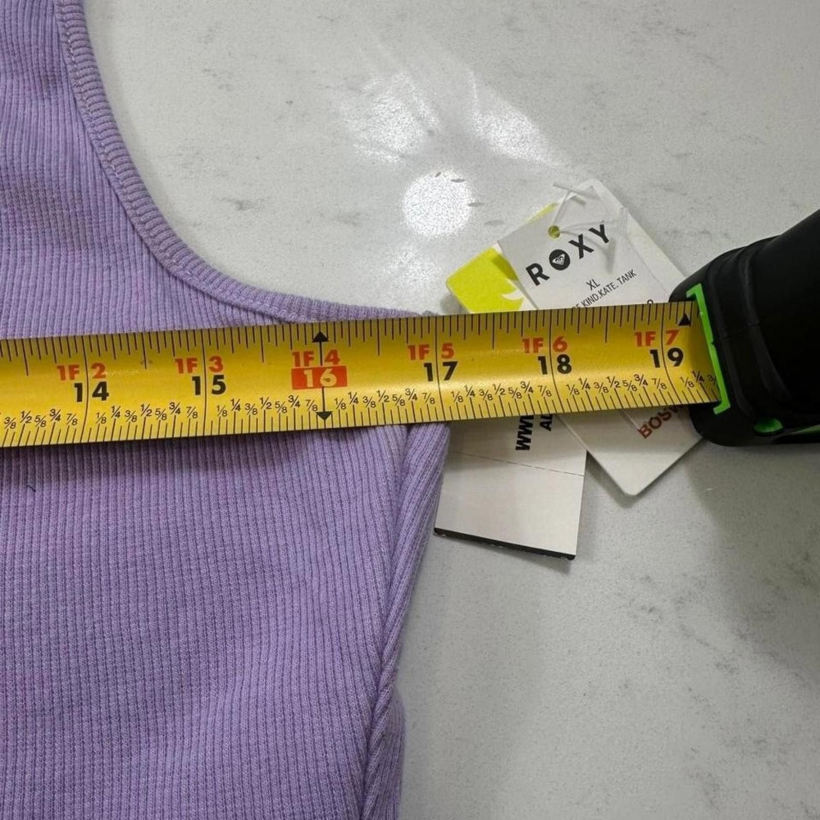 Royal Robbins NWT Roxy Kate Bosworth Tank Top Shirt Women XL Purple Ribbed Size XL / US 12-14 / IT 48-50 - 5 Thumbnail
