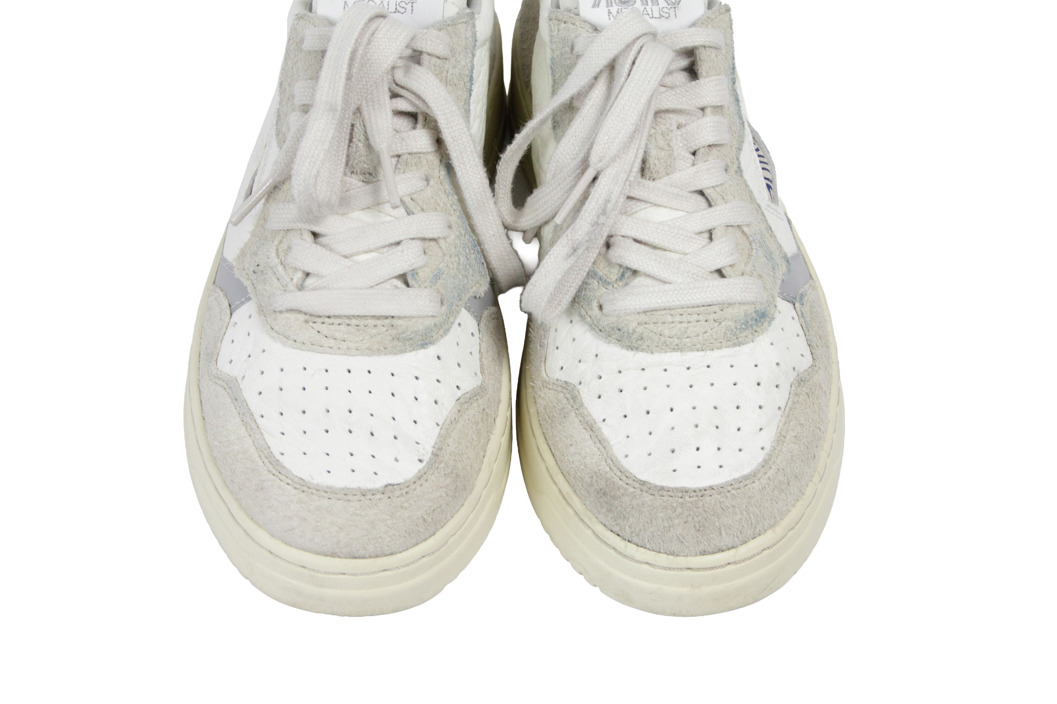 AUTRY Medalist Low "Distressed" Leather Sneakers Size US 8 / EU 41 - 5 Thumbnail