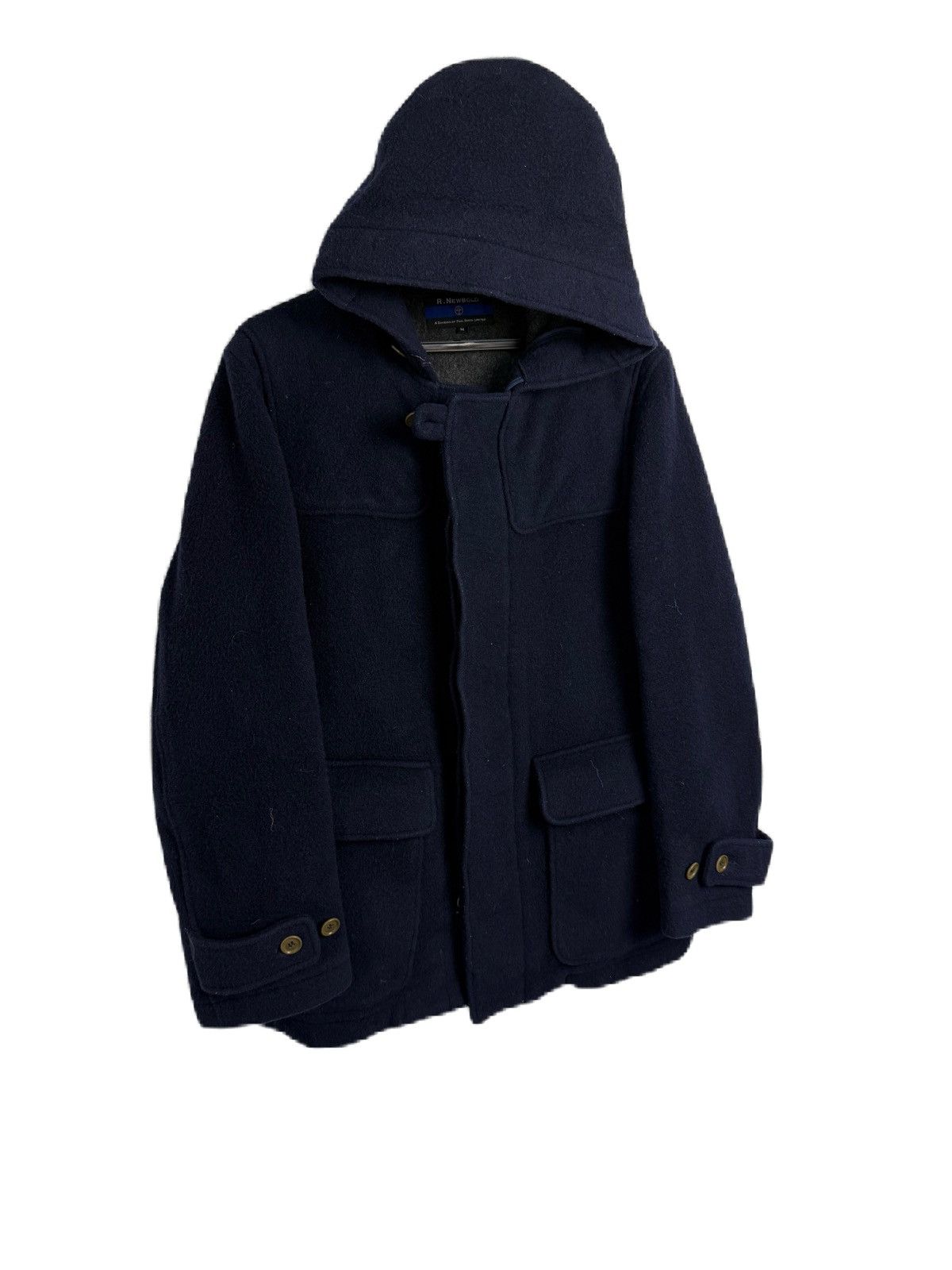 Paul Smith × R.Newbold × Vintage Japanese Brand R.Newbold Double Pocket With Hoodies Size US M / EU 48-50 / 2 - 2 Thumbnail
