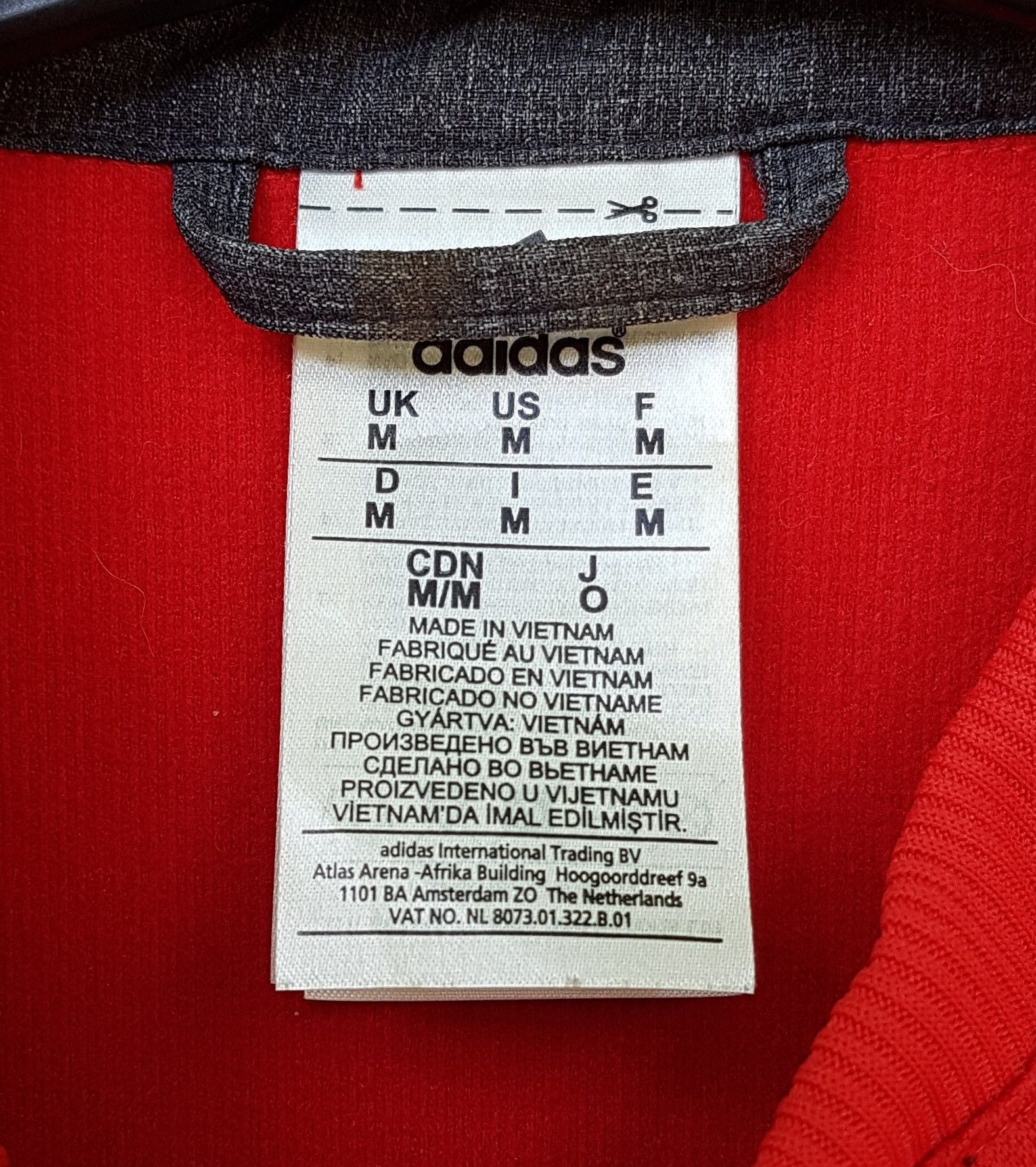 Adidas Adidas Manchester United Anthem Bomber Jacket Track Top Size US M / EU 48-50 / 2 - 11 Thumbnail