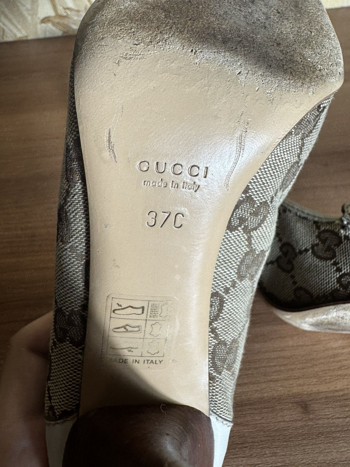 Gucci vintage 90s gucci heels bamboo collection Size US 7 / IT 37 - 11 Thumbnail