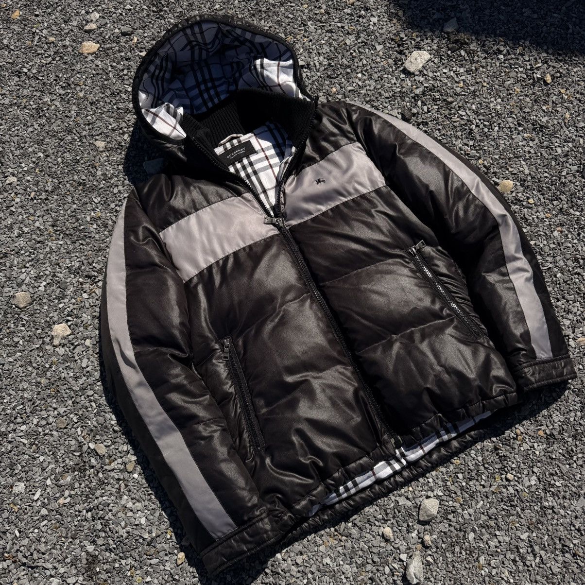 Burberry 00’s Burberry Black Label Down Puffer Jacket brown Size US L / EU 52-54 / 3 - 3 Thumbnail