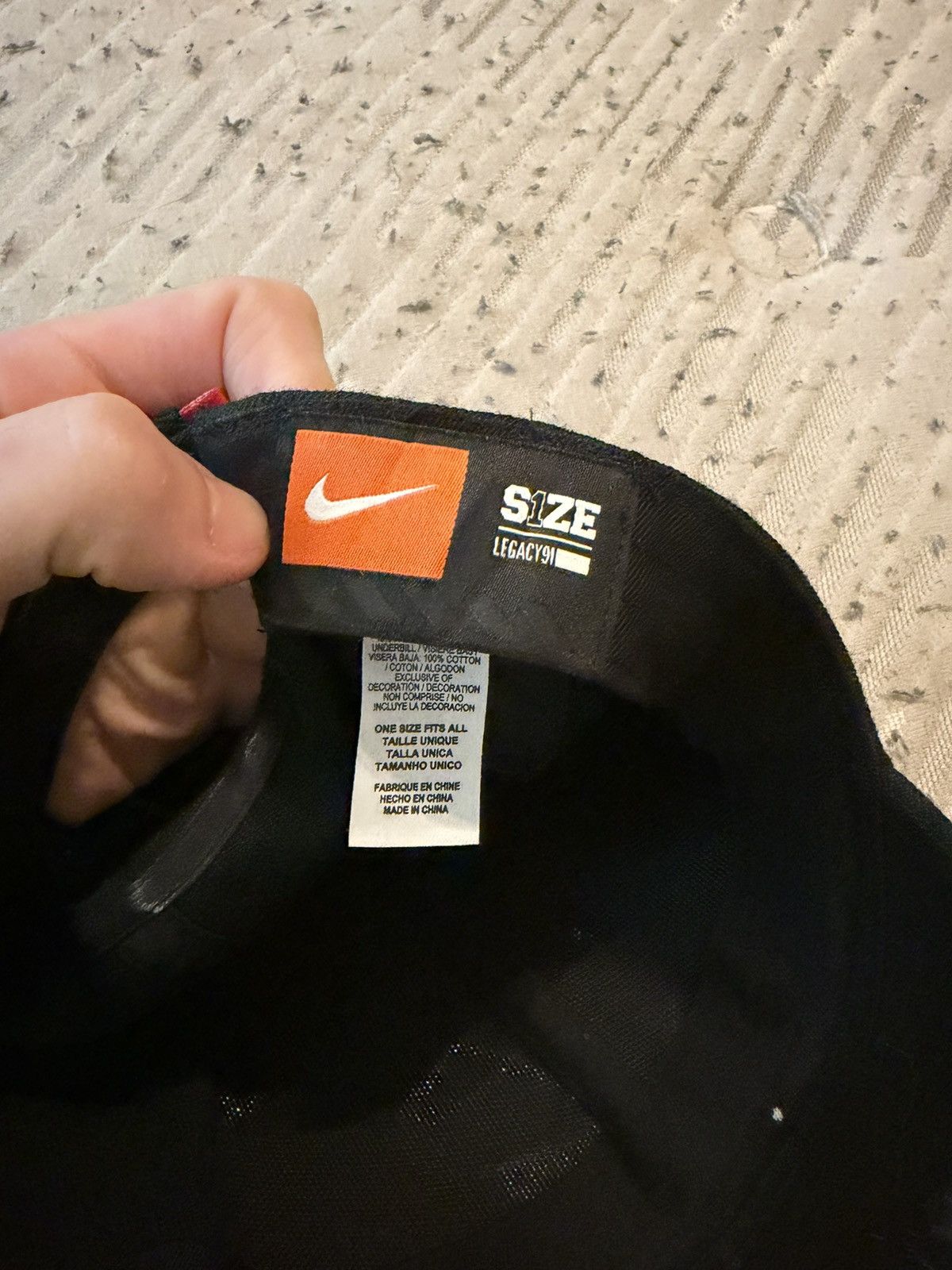 Nike Nike Swoosh Logo Cap Dad Hat Size ONE SIZE - 4 Thumbnail