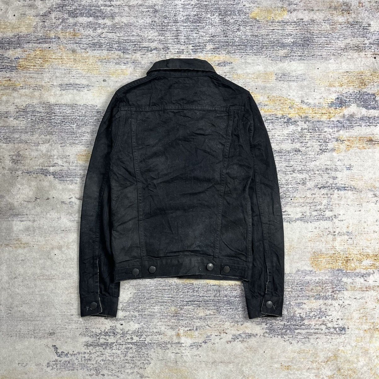 Murder License Murder Licence waxed denim jacket vkei style Size US S / EU 44-46 / 1 - 2 Thumbnail