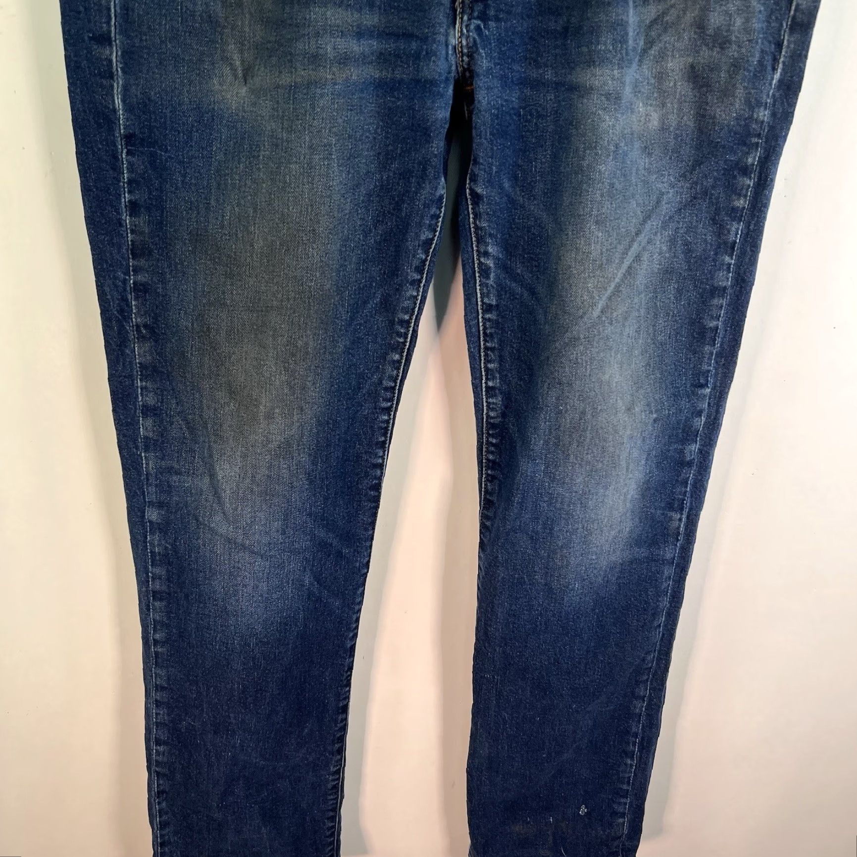 Levi's VINTAGE Levi's 514 Jeans Mens 34x32 Blue Straight Denim 5-Pocket 90s Retro USA Big E Distressed Mid Rise Regular Fit Jeans Size US 34 / EU 50 - 3 Thumbnail