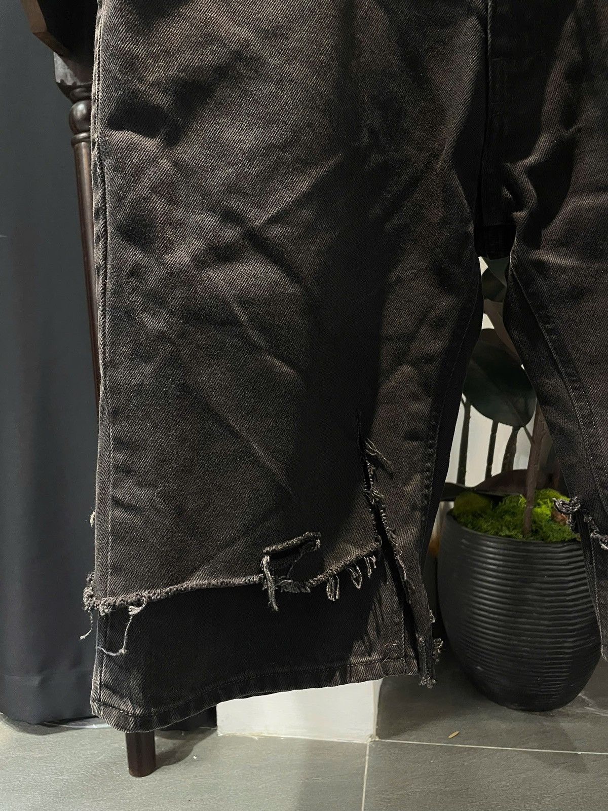 Raf Simons Raf Simons Denim Shorts Size US 34 / EU 50 - 4 Thumbnail