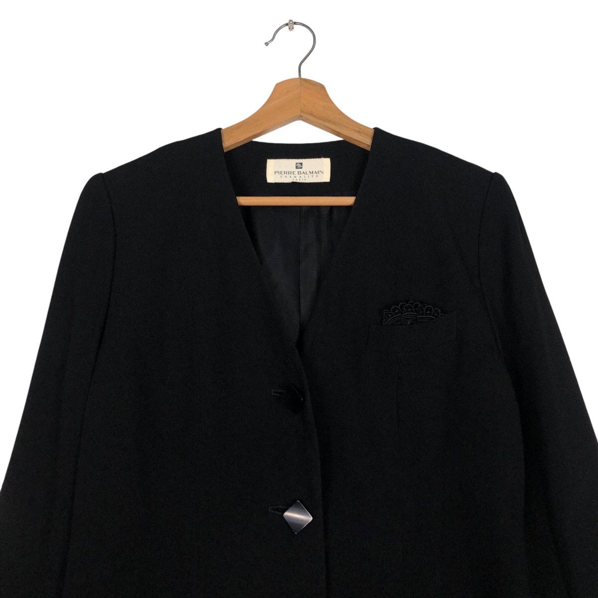 Designer × Japanese Brand × Pierre Balmain 📌Vintage Pierre Balmain Formalite Paris Coats Jacket Size US M / EU 48-50 / 2 - 4 Thumbnail
