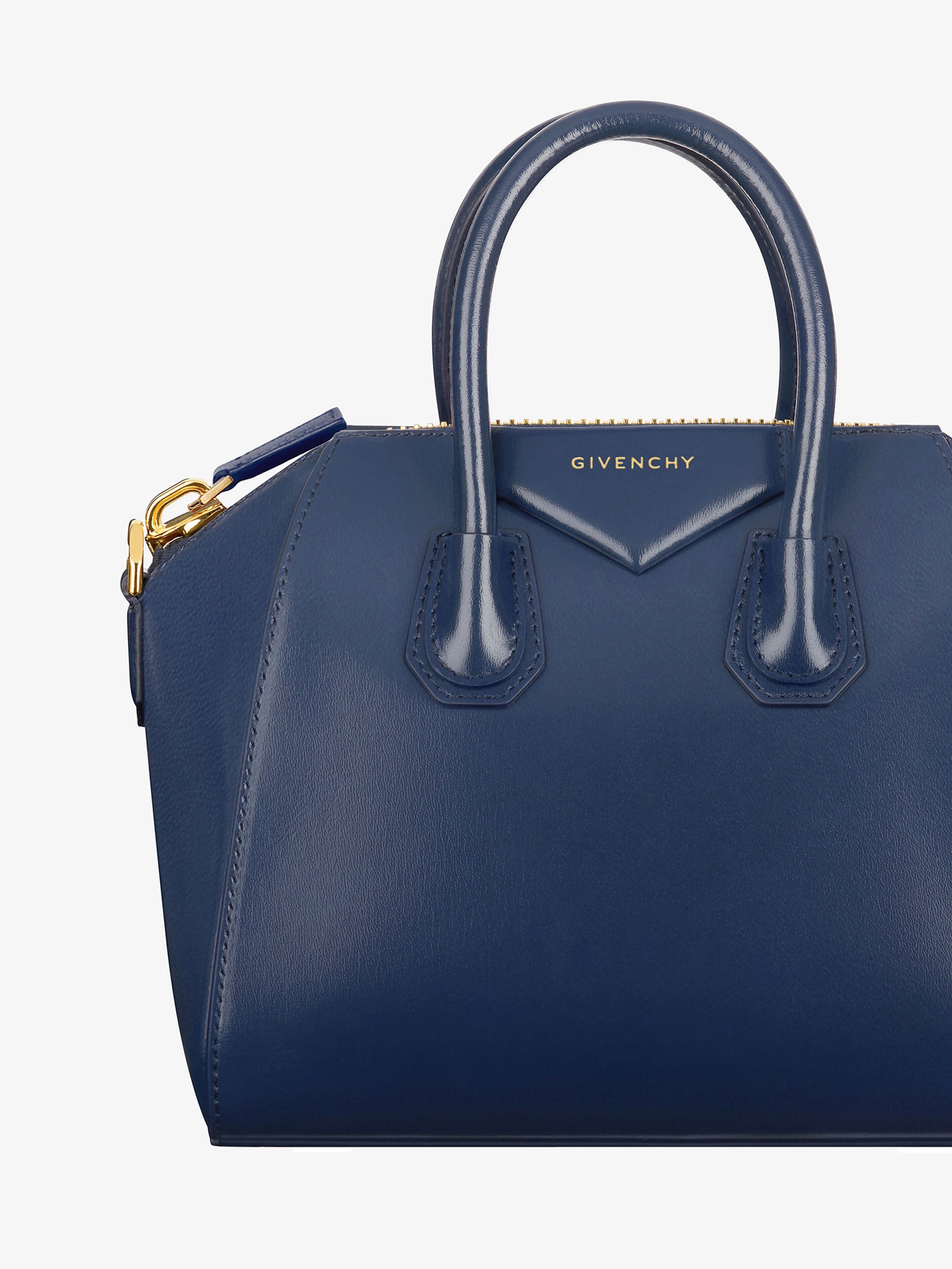 Givenchy o1srvl11e0825 Size: OS / Small Antigona Bag in Blue Size ONE SIZE - 6 Thumbnail