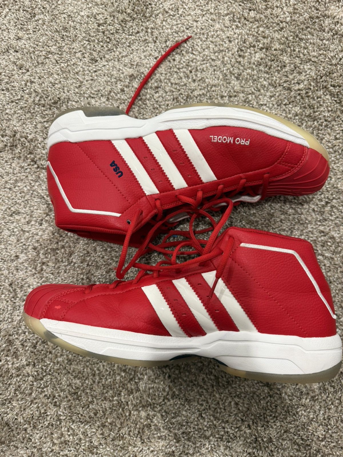 Adidas ADIDAS Pro model ‘USA’ Size US 13 / EU 46 - 7 Thumbnail