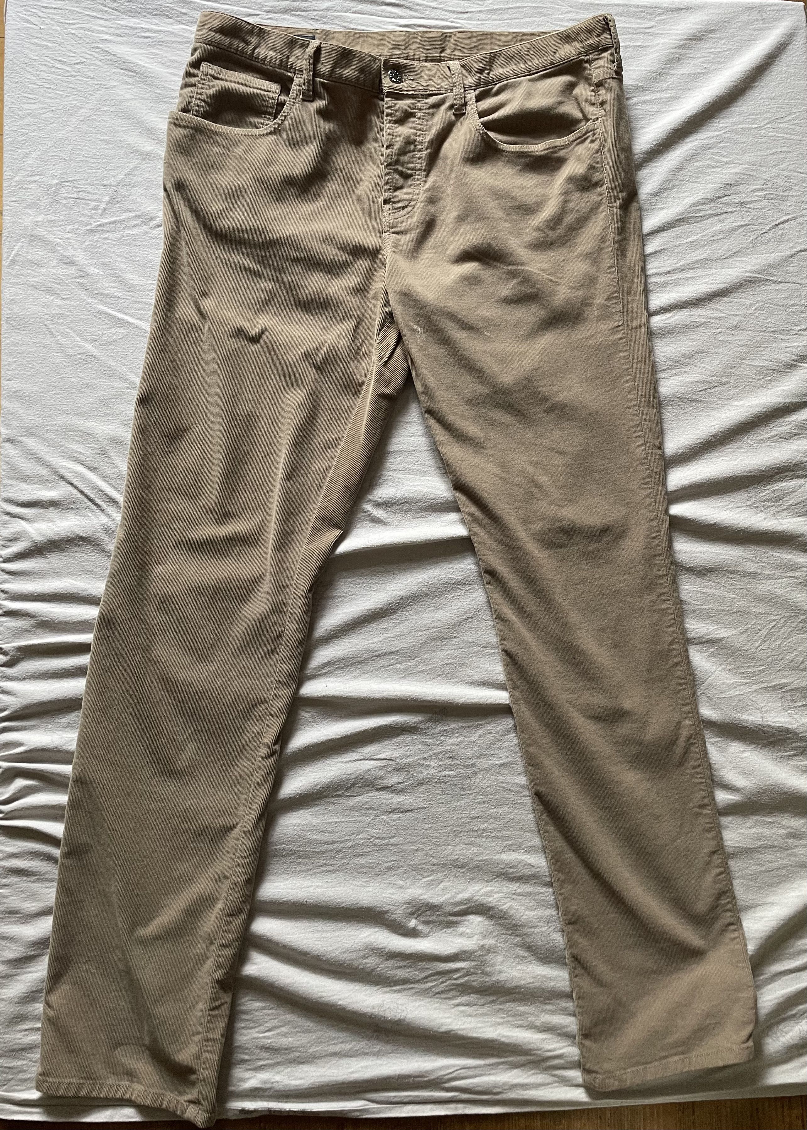 image of Gucci Corduroy Pants in Brown, Men's (Size 36)