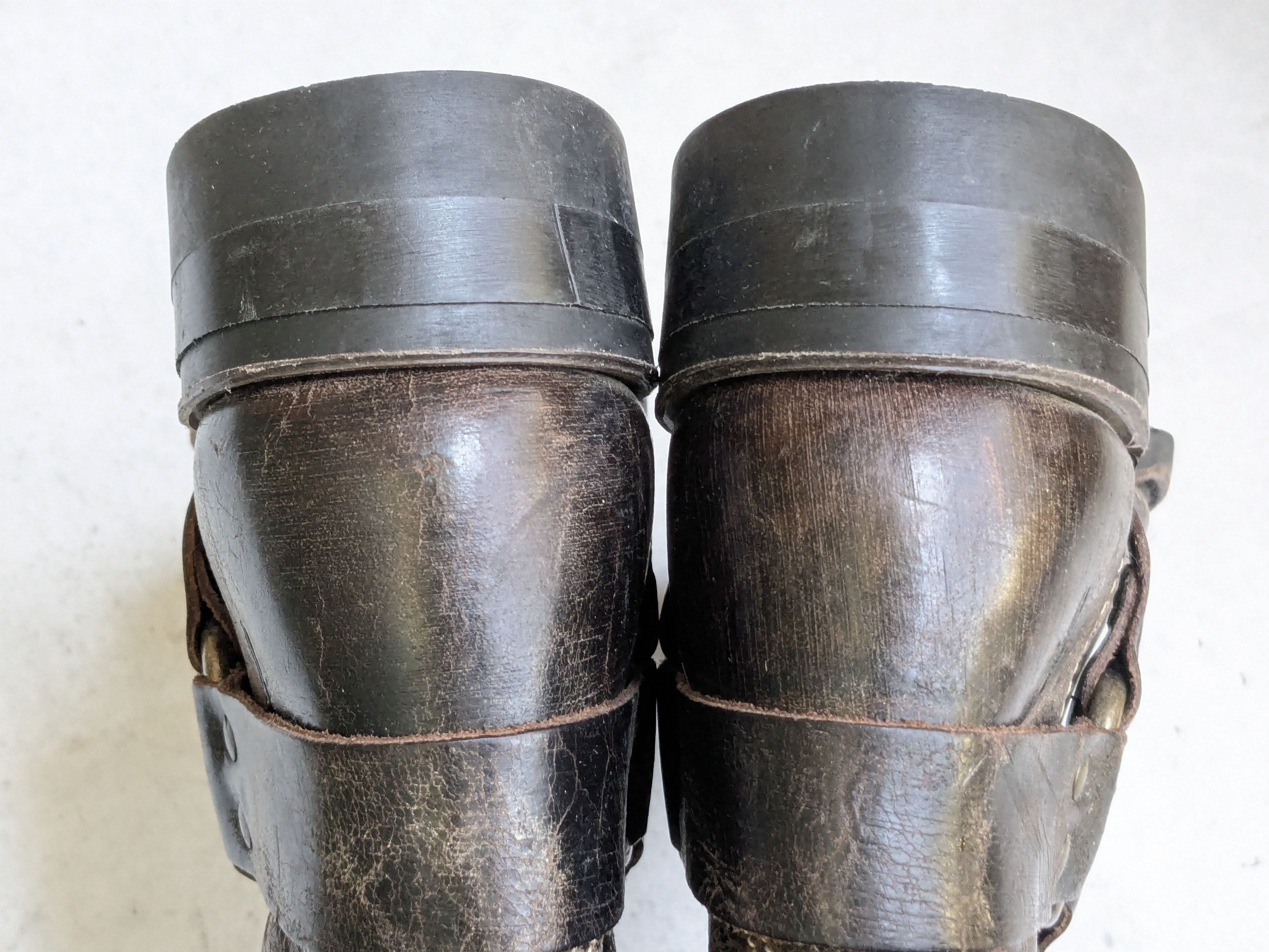 Frye Frye Harness Boots Brown Leather 12 M Leather Buckle Size US 12 / EU 45 - 16 Thumbnail