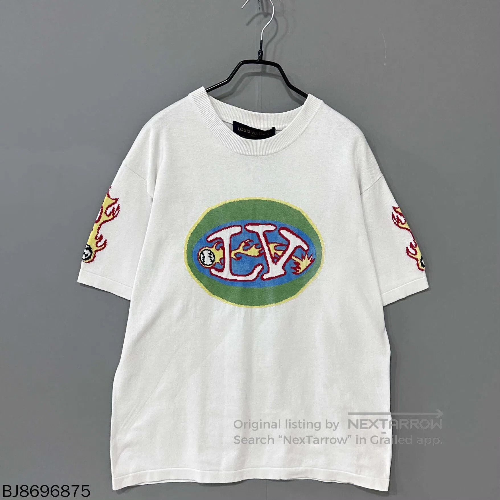 Louis Vuitton white graphic short sleeve t-shirt. Size US S / EU 44-46 / 1 - 1 Thumbnail