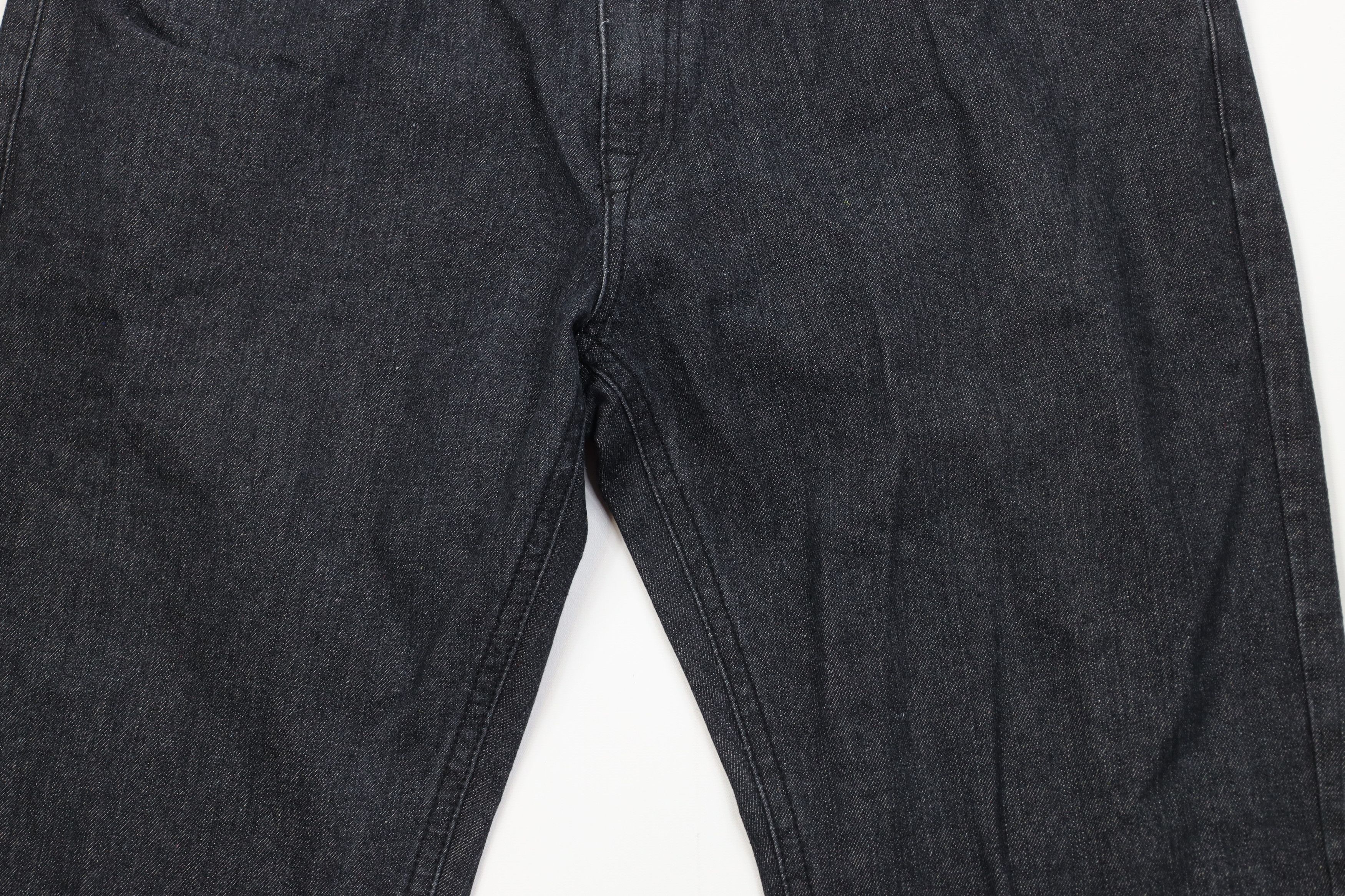 Enyce Vintage 90s Y2K Enyce Baggy Fit Wide Leg Denim Jeans Black Size US 42 / EU 58 - 3 Thumbnail