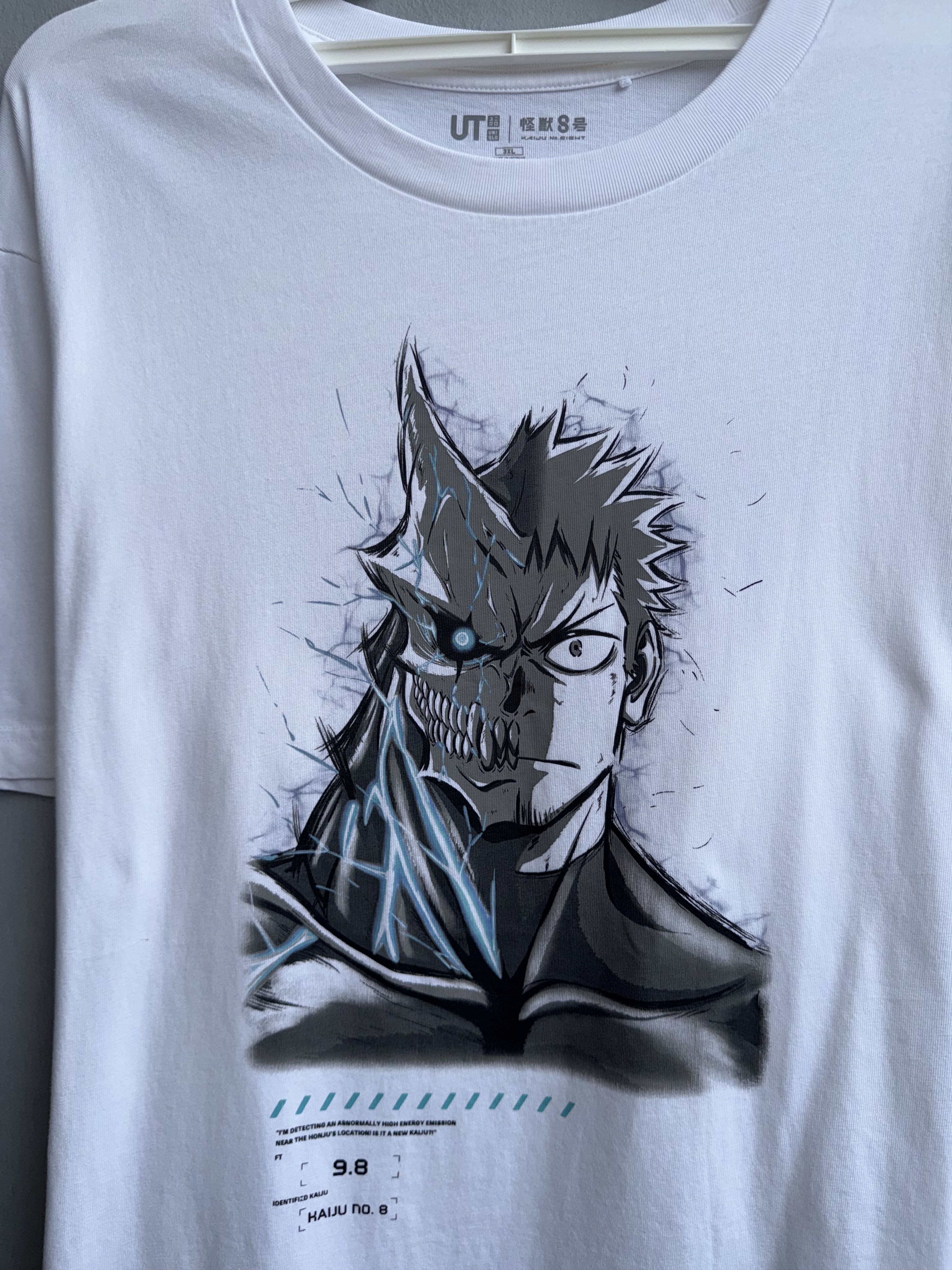 Anime × Uniqlo KAIJU No. EIGHT Uniqlo T-shirt Size US XL / EU 56 / 4 - 2 Thumbnail