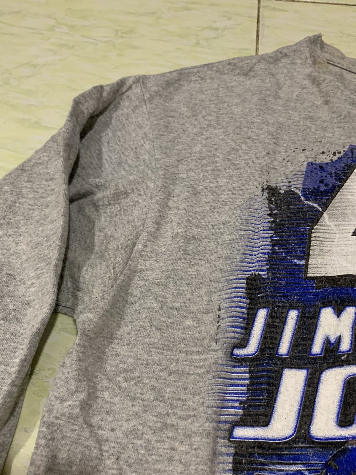 NASCAR NASCAR Jimmie Johnson Racing Long Sleeve T Shirt 2013 Size US L / EU 52-54 / 3 - 9 Thumbnail