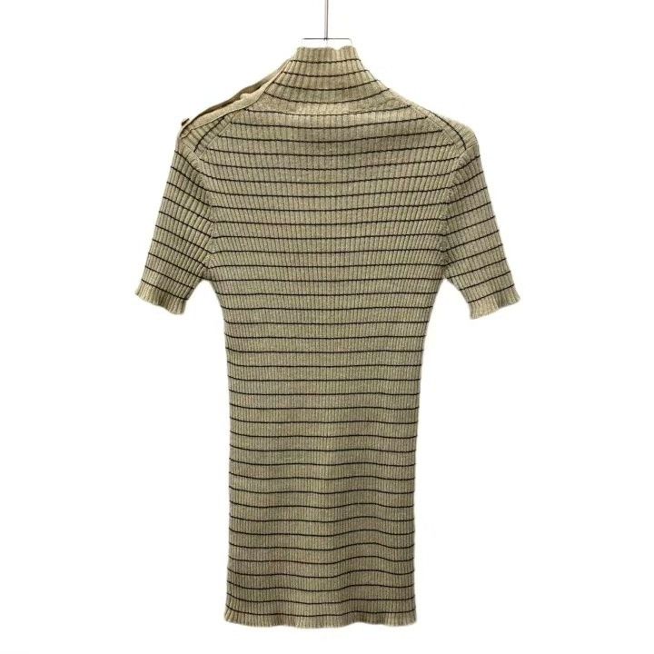Dior Christian Dior Brown Striped Bee Cashmere Sweater Size US XS / EU 42 / 0 - 2 Thumbnail