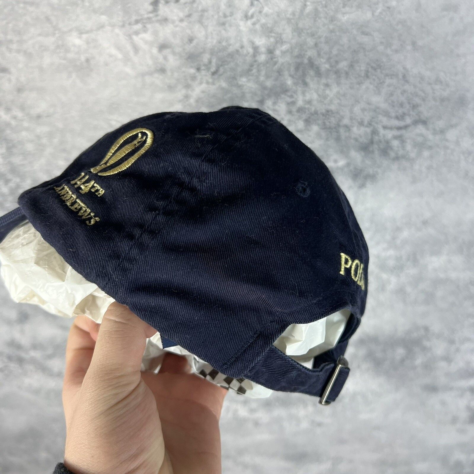 Polo Ralph Lauren Polo Ralph Lauren Cap Men's Blue Cotton One Size ` Size ONE SIZE - 11 Thumbnail