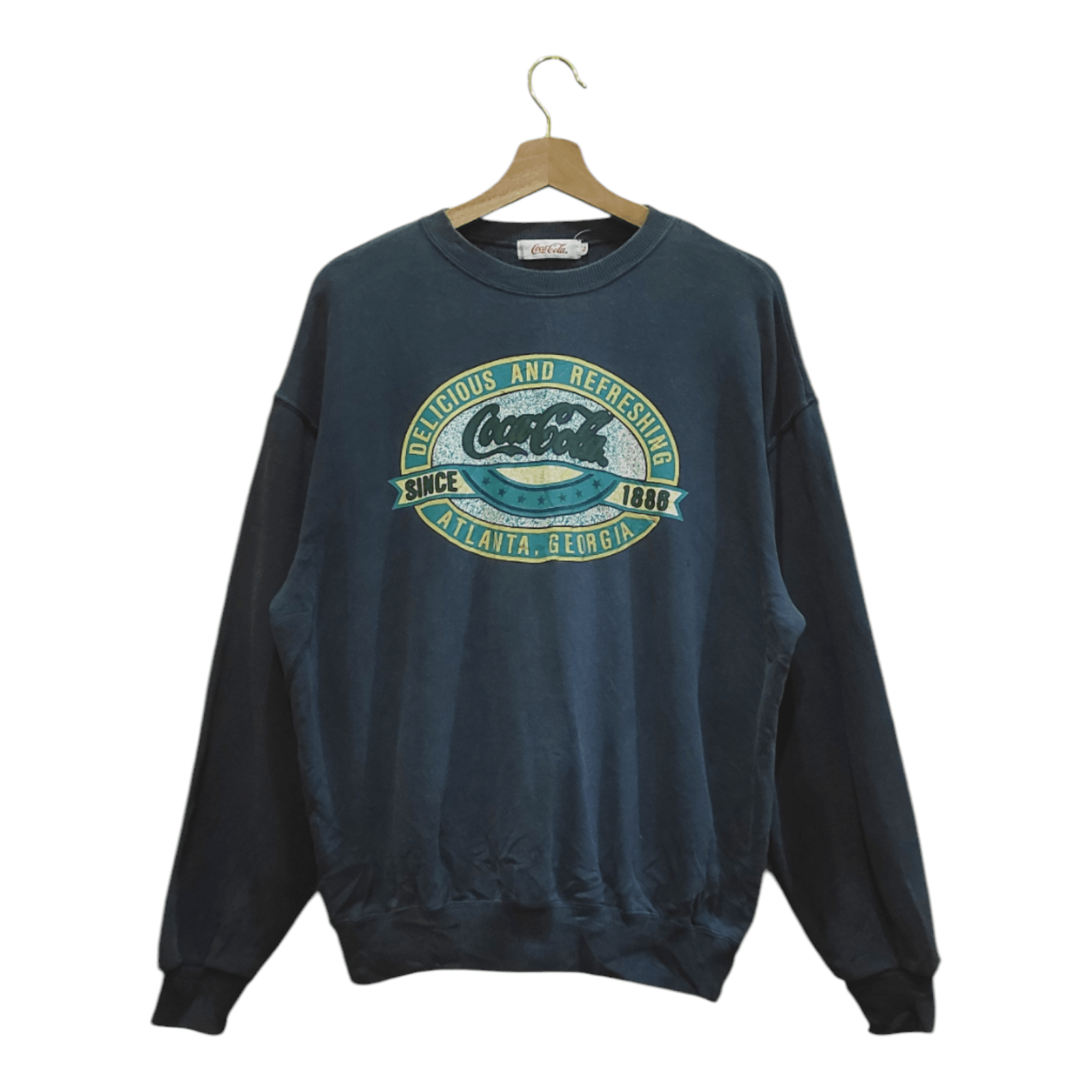 Coca Cola Vintage 90's Coca Cola Sweatshirt Size US L / EU 52-54 / 3 - 1 Thumbnail