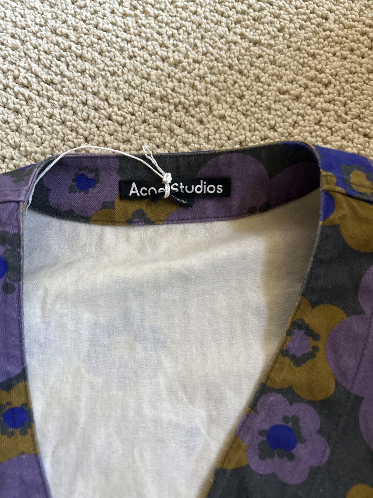 Acne Studios Acne Studios Baseball Jersey/Overshirt Size US L / EU 52-54 / 3 - 2 Thumbnail