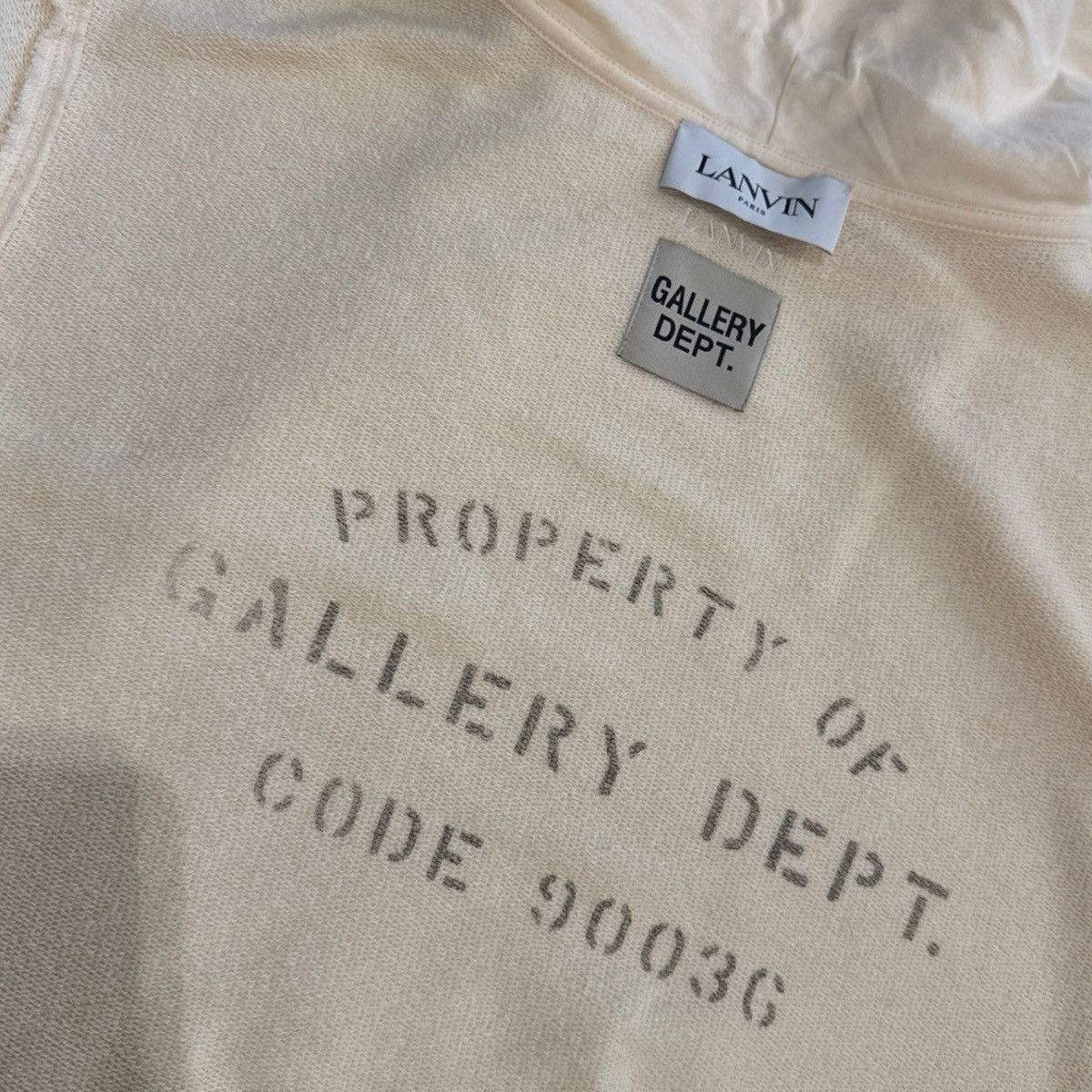 Gallery Dept. × Lanvin Gallery Dept. x Lanvin Women's Reverse Hoodie Multi Size US XS / EU 42 / 0 - 8 Thumbnail