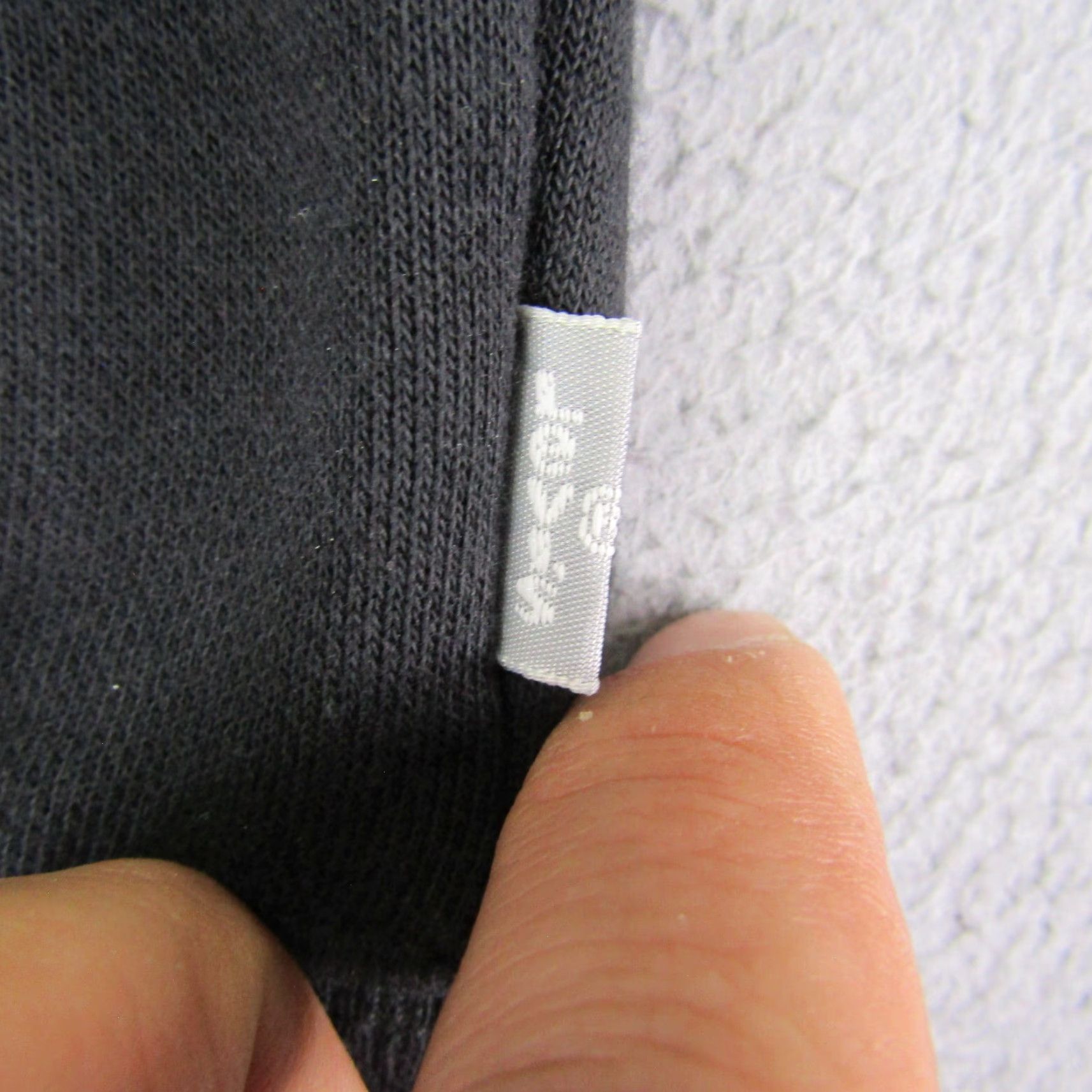 Levi's Levi's Hoodie Mens Small Black Pullover Sweatshirt Regular Fit SIlvertab Logo Pockets Hooded Knit Cotton Polyester Size US S / EU 44-46 / 1 - 5 Thumbnail
