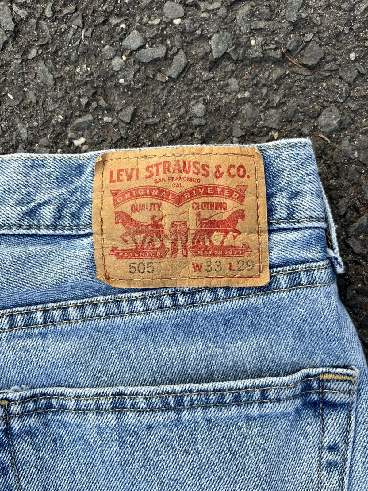 Levi's × Vintage Custom levis 505 Size US 33 - 3 Thumbnail