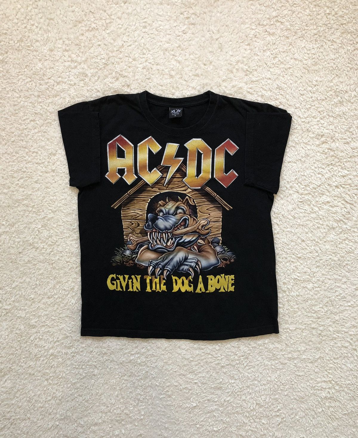 AC/DC × Vintage Tshirt AC/DC Givin The Dog A Bone Vintage Size US M / EU 48-50 / 2 - 1 Thumbnail