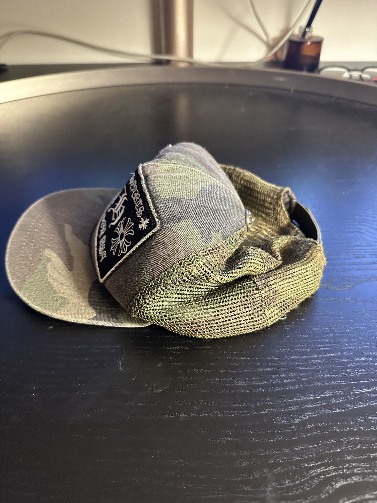 Chrome Hearts Chrome Hearts Camo Hat Size ONE SIZE - 4 Thumbnail