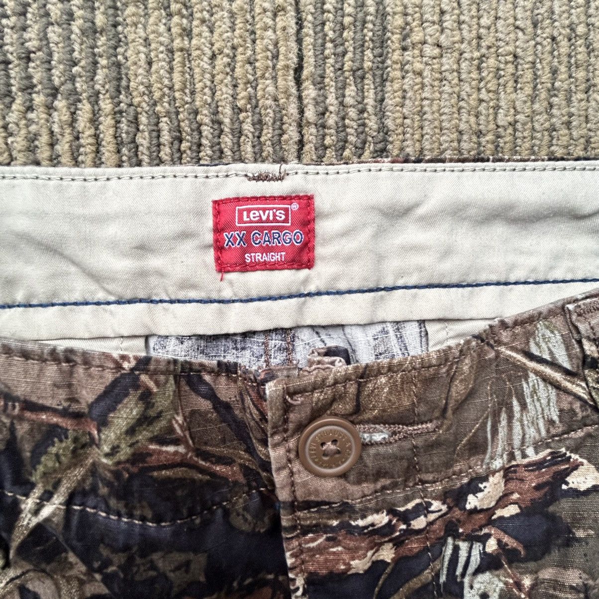 Levi's Levi’s XX Cargo Straight Swamp Camo Pants Size US 33 - 3 Thumbnail
