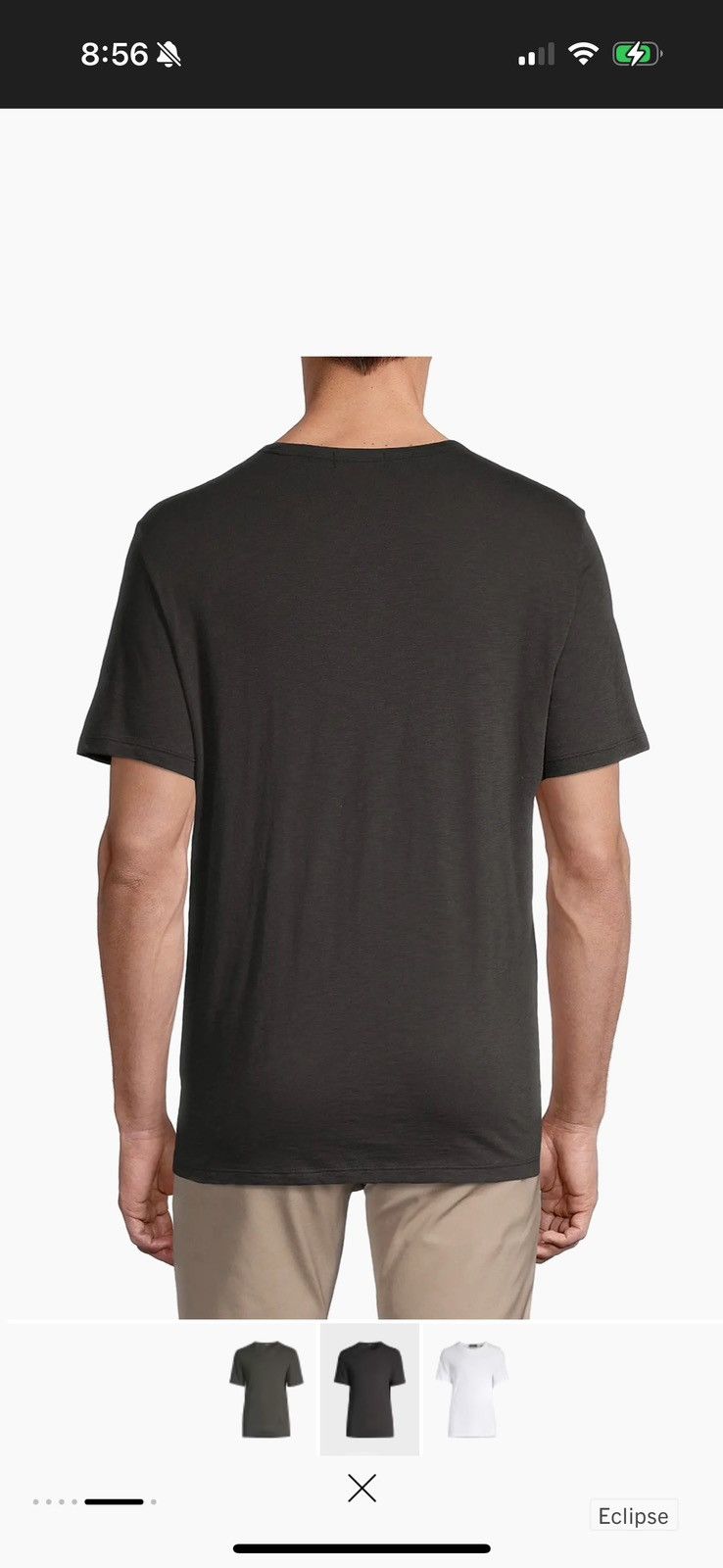 Theory Theory Essential Short-Sleeve Cotton T-Shirt Size US L / EU 52-54 / 3 - 10 Thumbnail