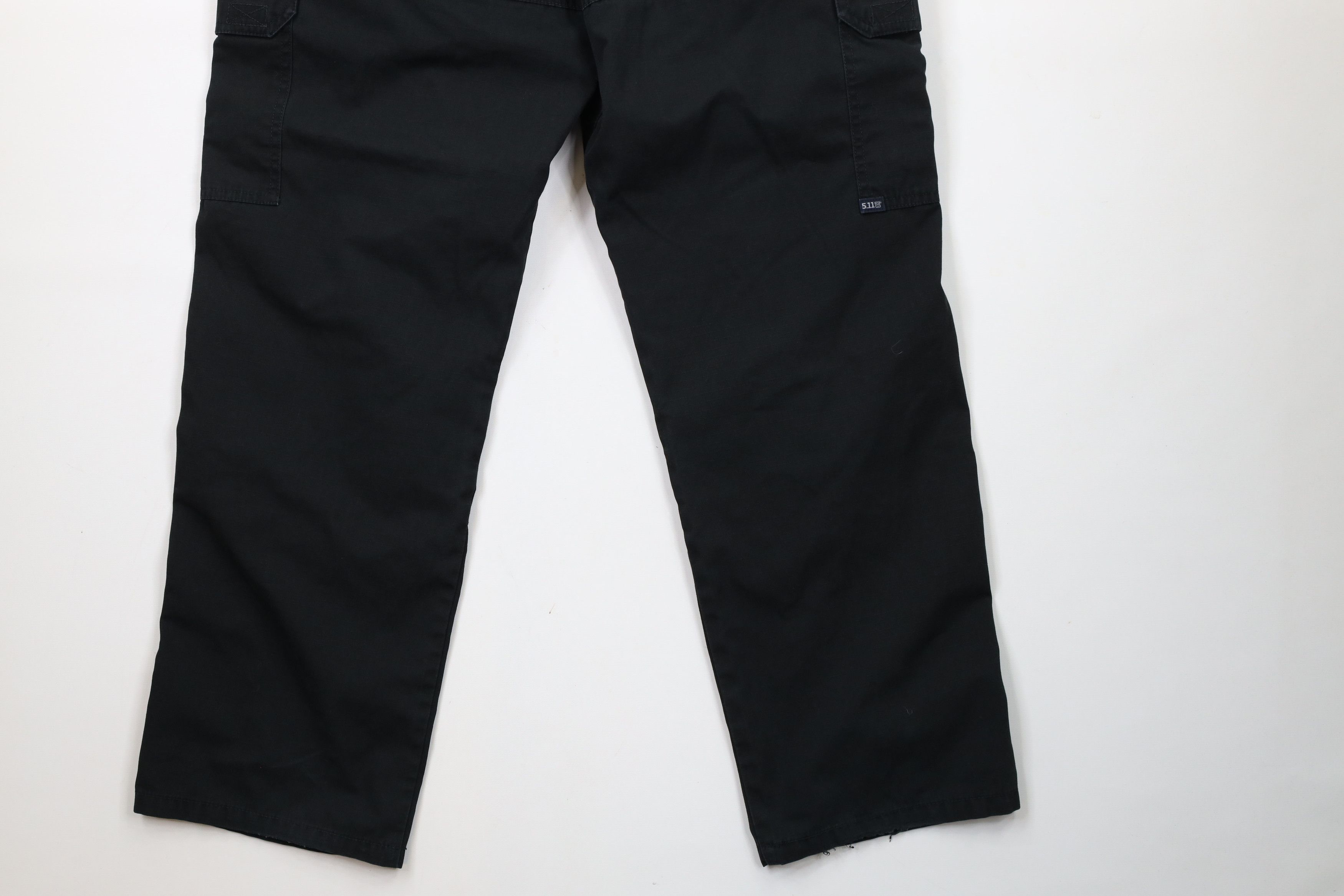 Vintage 5.11 Tactical Series Knee Taclite Pro Cargo Pants Black Size US 32 / EU 48 - 11 Thumbnail