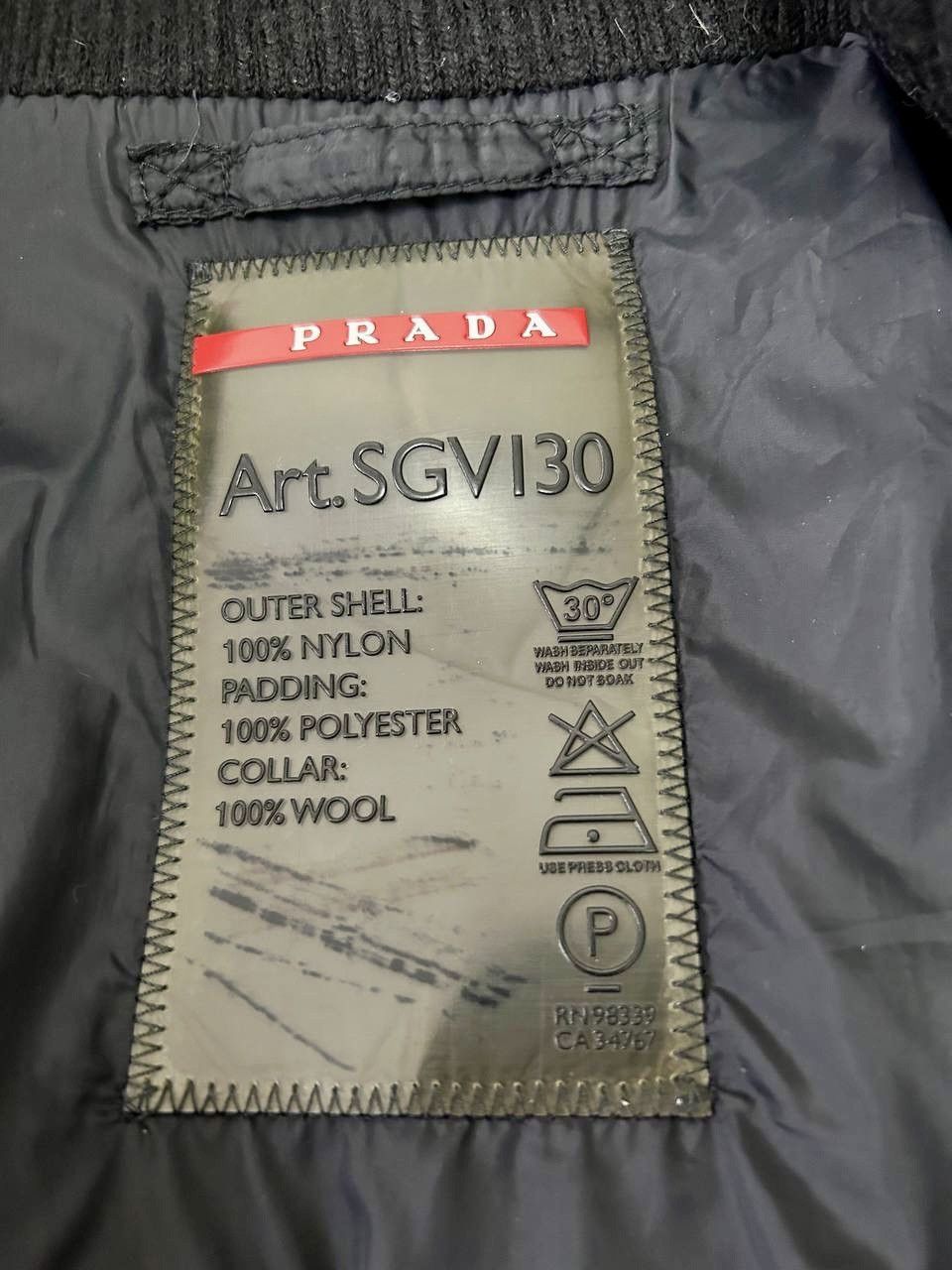Prada Prada Sport Vintage Moto Biker Insulated Linea Rossa Jacket Size US M / EU 48-50 / 2 - 5 Thumbnail