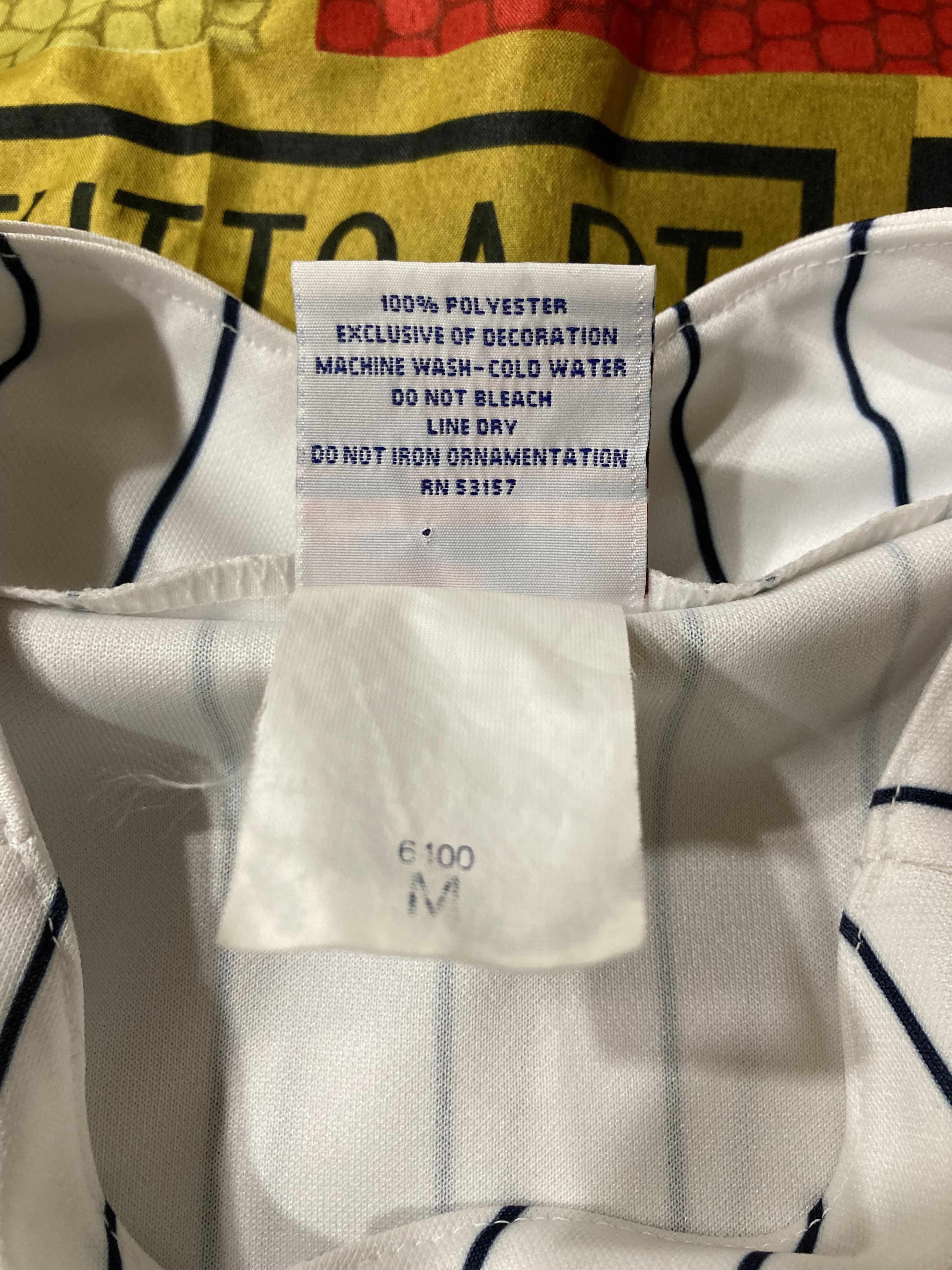 MLB Vintage New York Yankees MLB Majestic Pinstripe Jersey Size US M / EU 48-50 / 2 - 4 Thumbnail