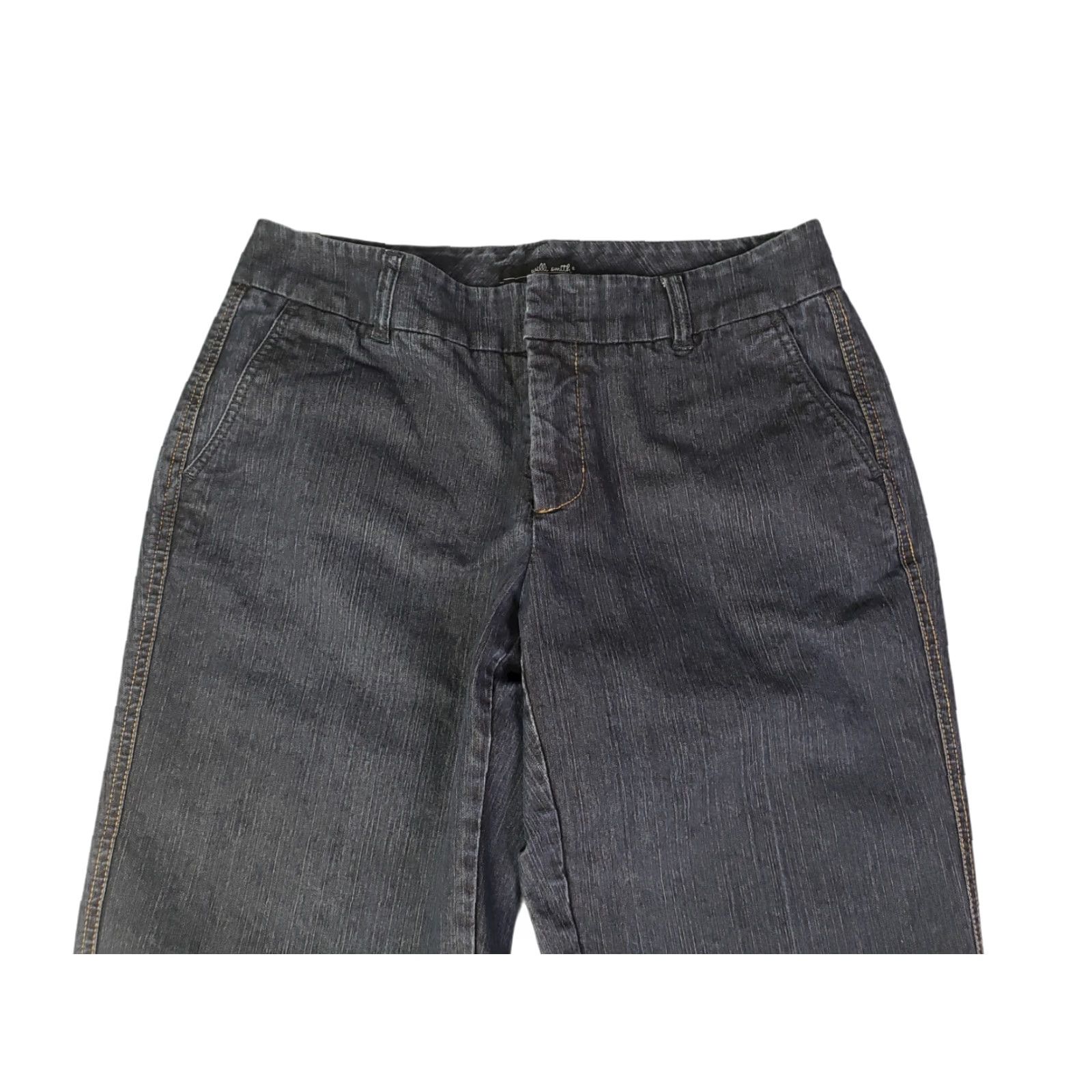 Willi Smith Willi Smith Womens Boot Cut Jeans Size 10 30x30 Mid Rise Medium Wash Blue 30 In Zip Mens? Ladies? Size 32" / US 10 / IT 46 - 2 Thumbnail