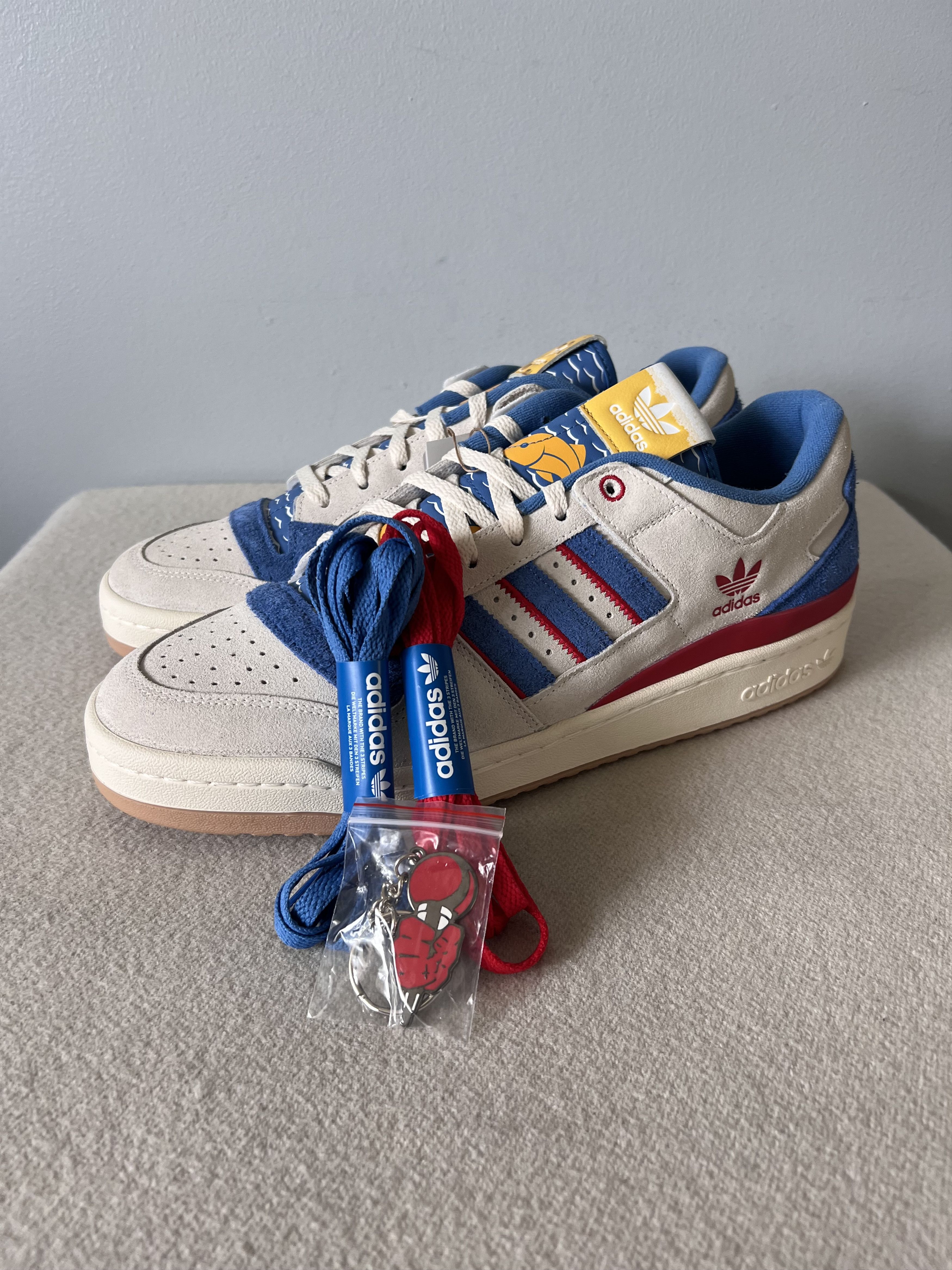 Adidas Adidas Clicks Kicks Fourm Low 414 Day in White Size US 14 / EU 47 - 7 Thumbnail