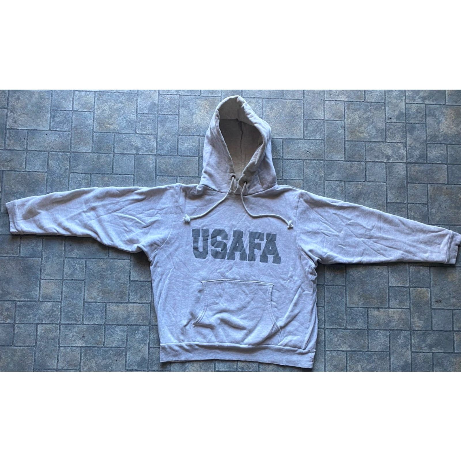 Vintage VINTAGE Heart And Core Hoodie United States Gray Small Mens S Pullover Hoodie Size US S / EU 44-46 / 1 - 2 Thumbnail