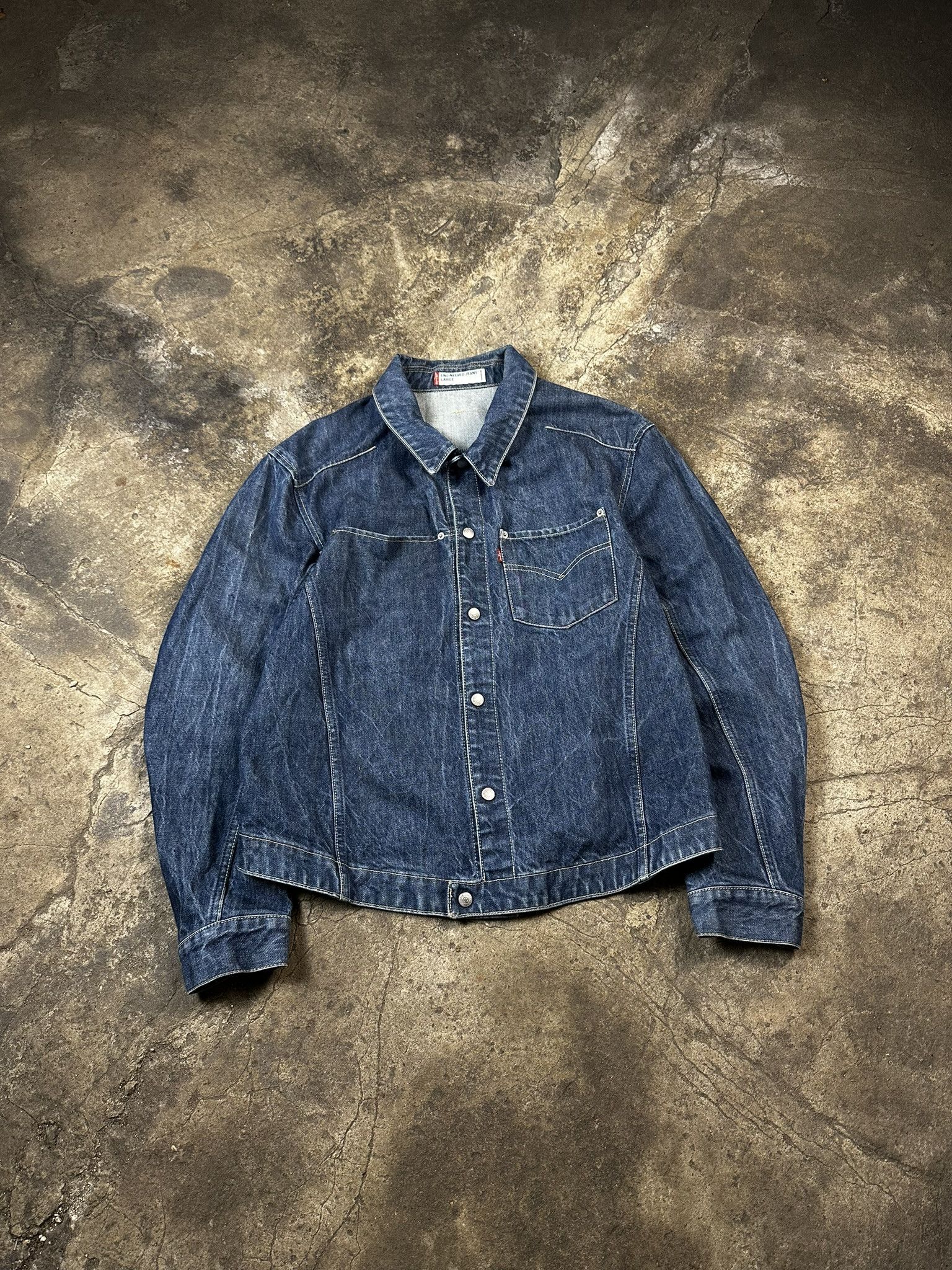 Engineered Garments × Levi's Y2k Levi's Engineered Denim Vintage Jacket Size US L / EU 52-54 / 3 - 1 Thumbnail