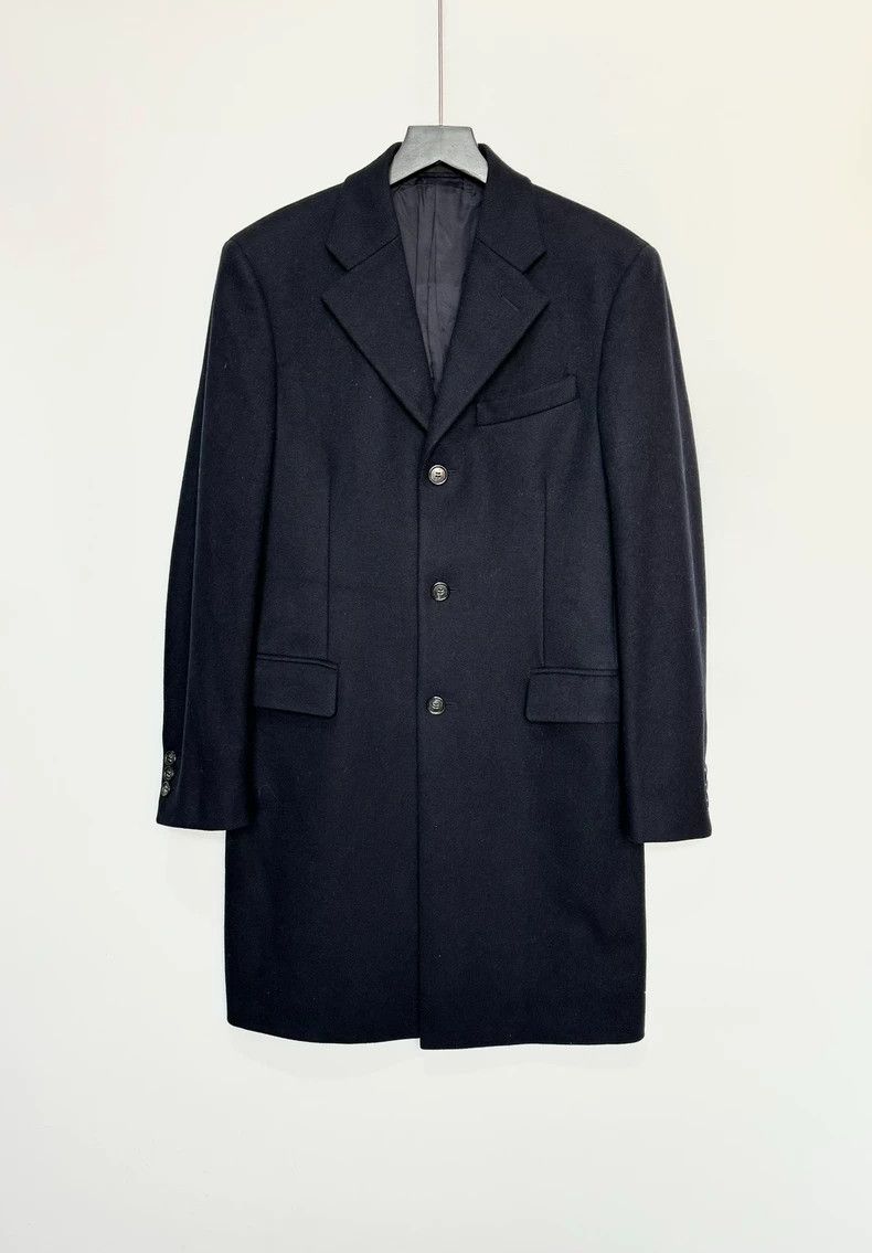 Prada Prada Runway Blue Wool Chester Coat - dmc Size US M / EU 48-50 / 2 - 1 Thumbnail