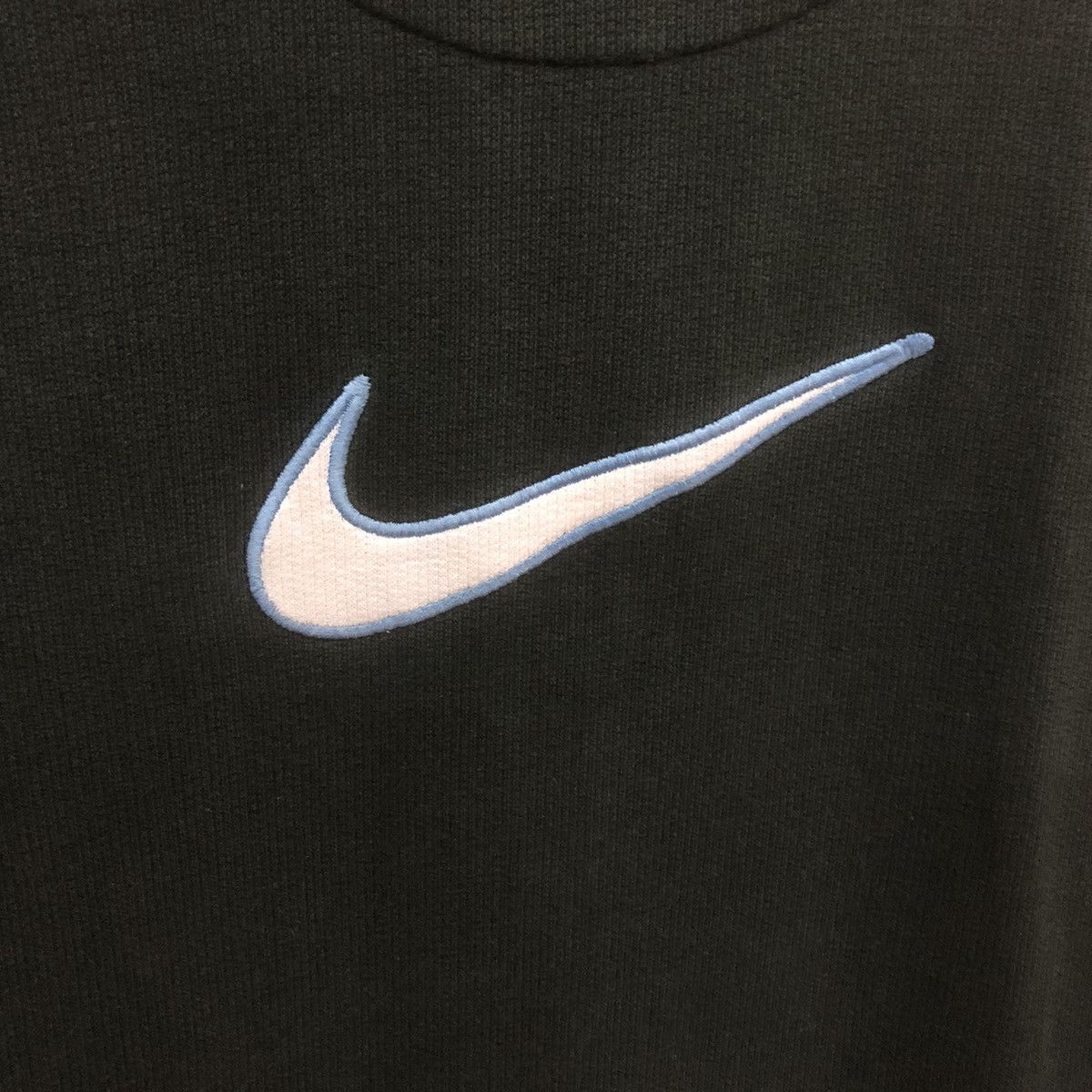 Nike × Vintage 90’ Nike Grey Tag Seoosh Half Zip Sweater Size US L / EU 52-54 / 3 - 8 Thumbnail