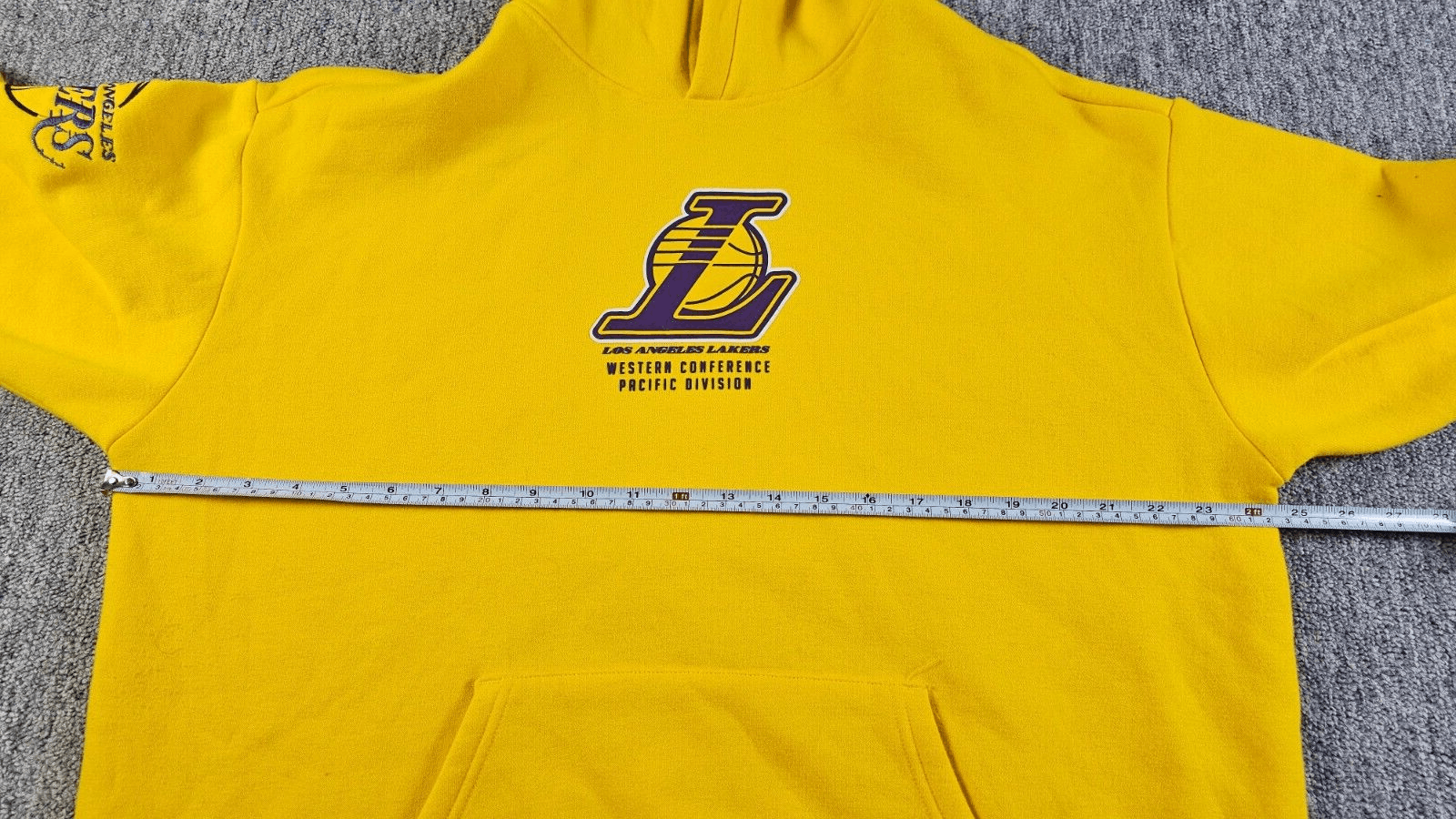 NBA NBA Lakers Hoodie by Josh Denzel Oversized Yellow M Size US M / EU 48-50 / 2 - 12 Thumbnail