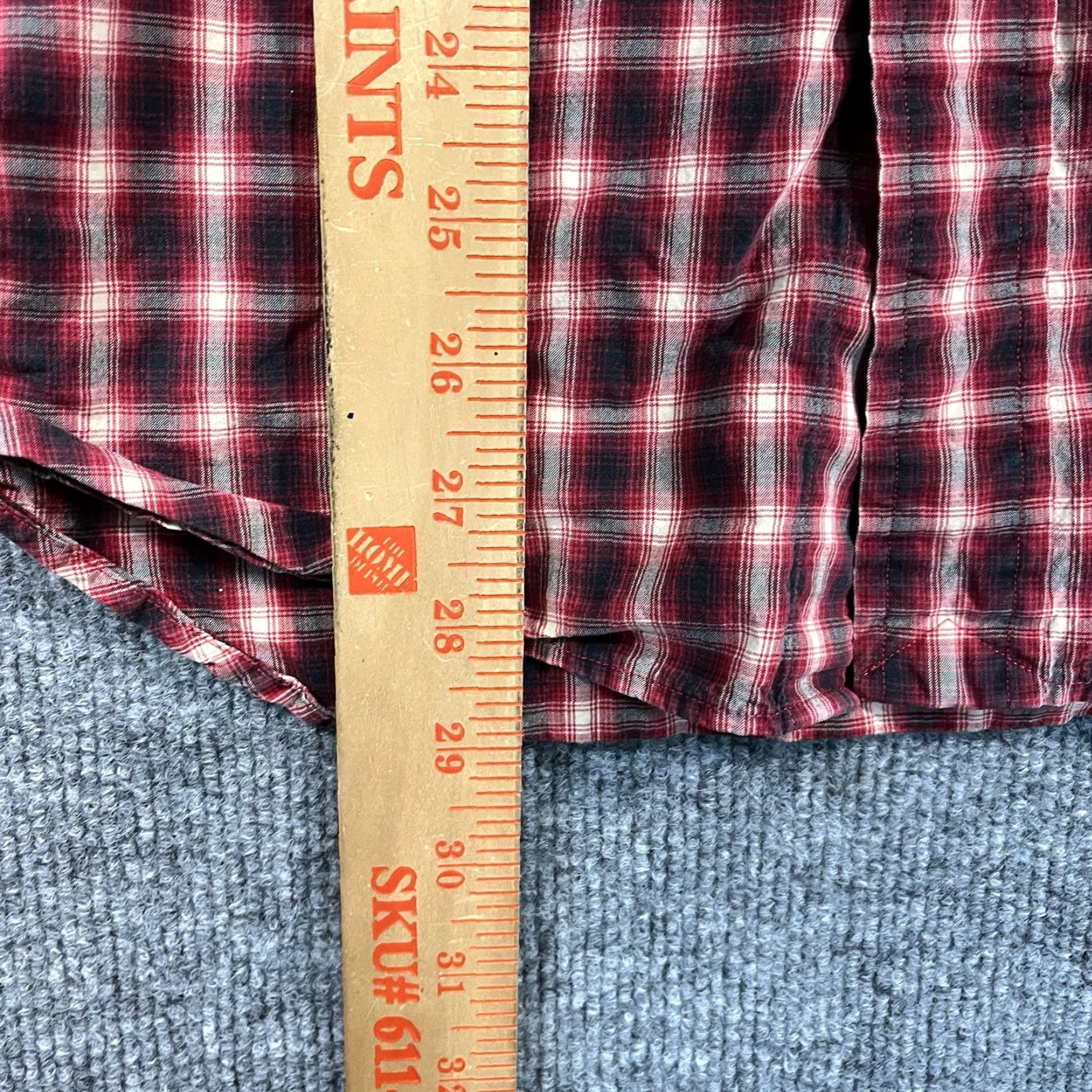 Polo Ralph Lauren VINTAGE Polo By Ralph Lauren Red Western Pearl Snap Button Shirt Plaid Mens M Shirt Size US M / EU 48-50 / 2 - 8 Thumbnail