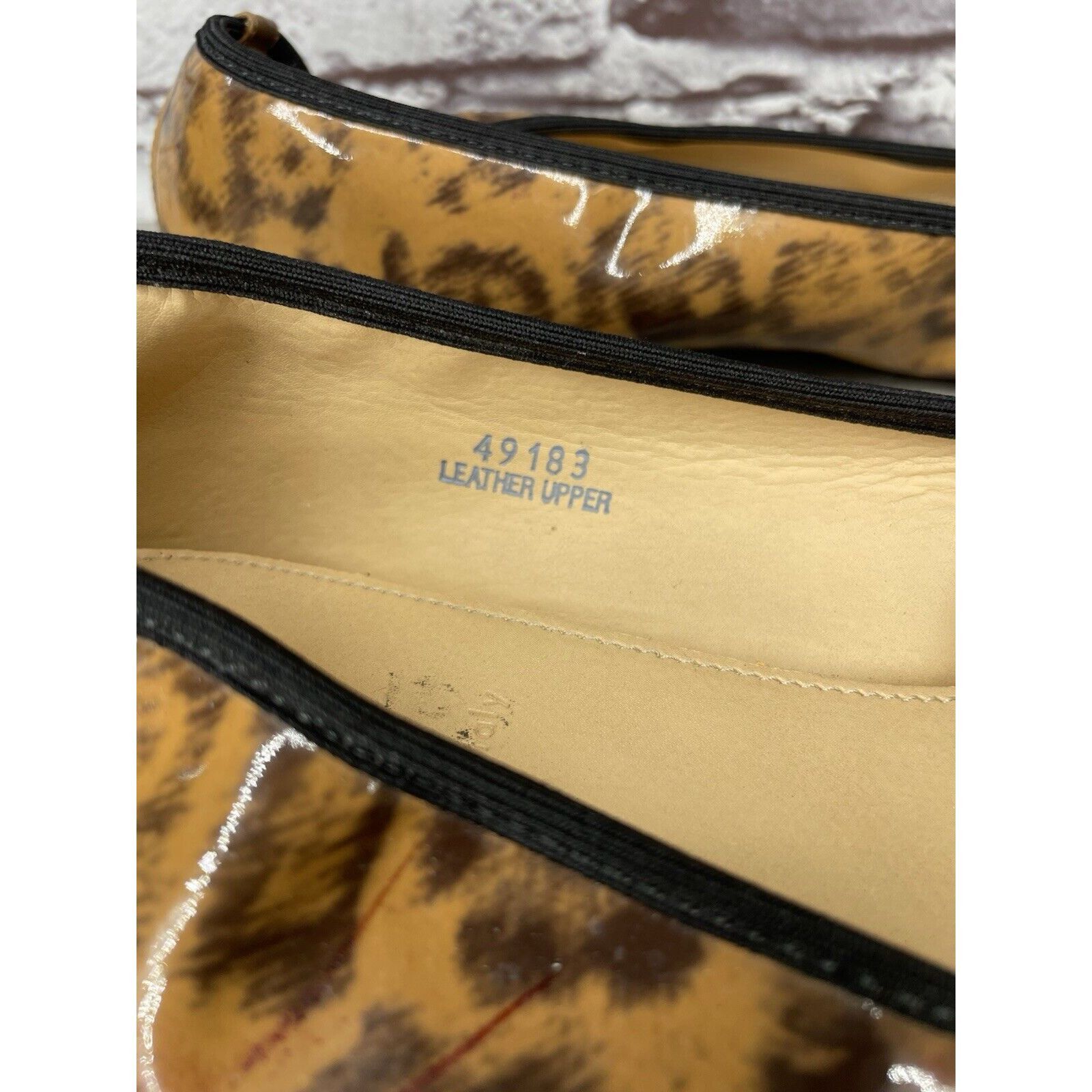 J.Crew J. Crew Caramel Animal Print Patent Leather Ballet Flats Wom Size US 9 / IT 39 - 16 Thumbnail